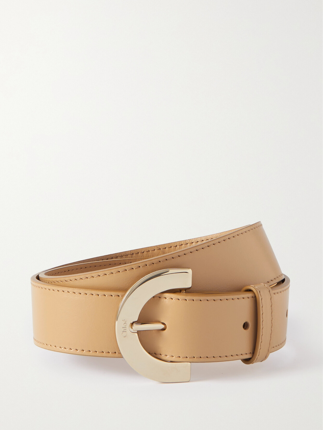 Chloé Ceinture C Femme Brun Taille L 100% Cuir De Veau In Brown