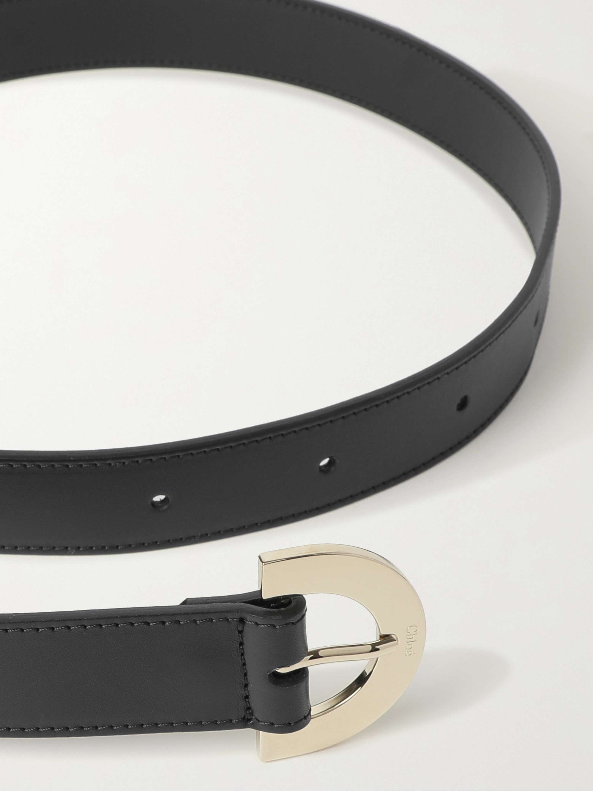 CHLOÉ C leather belt