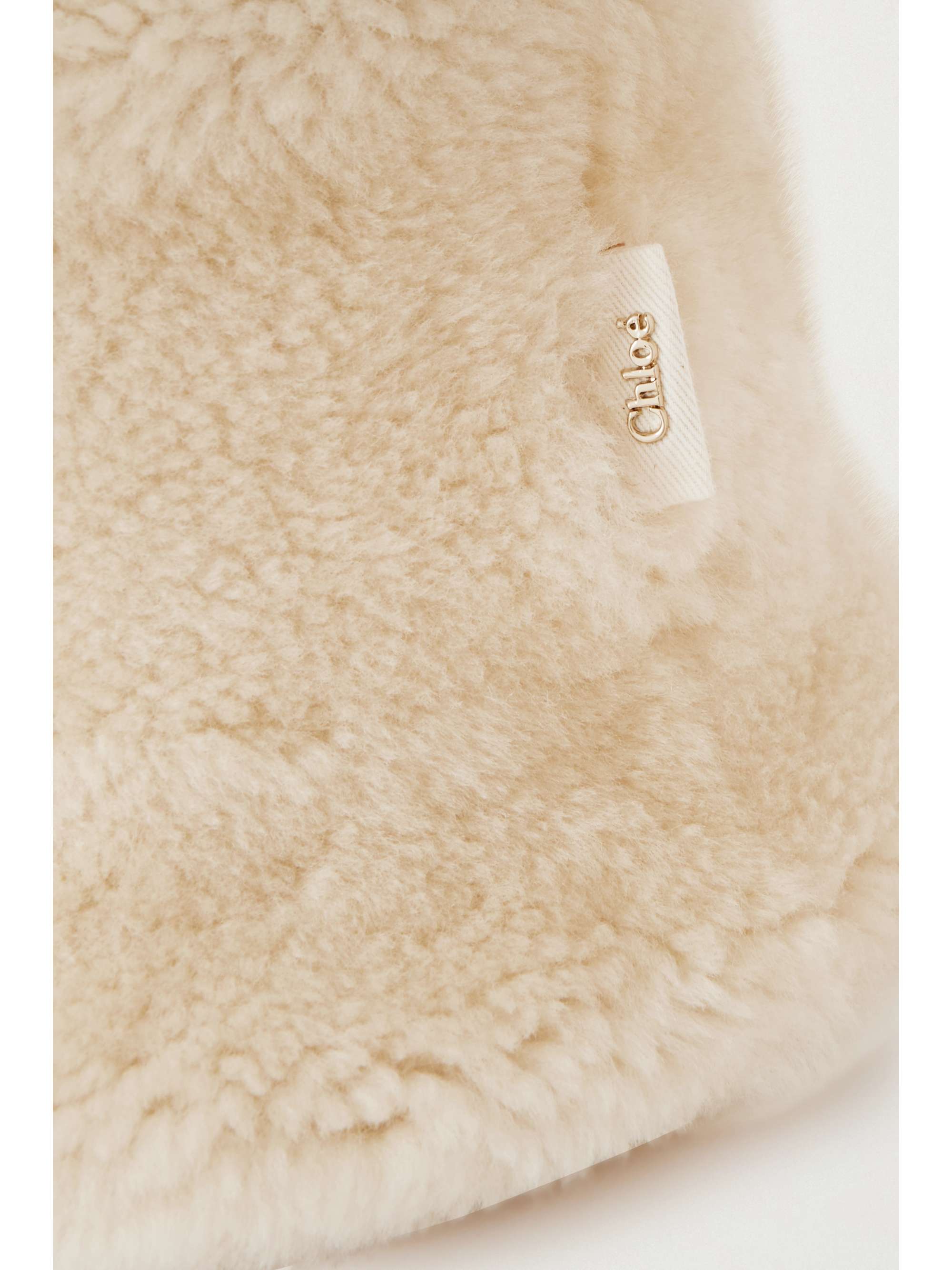 CHLOÉ Shearling bucket hat