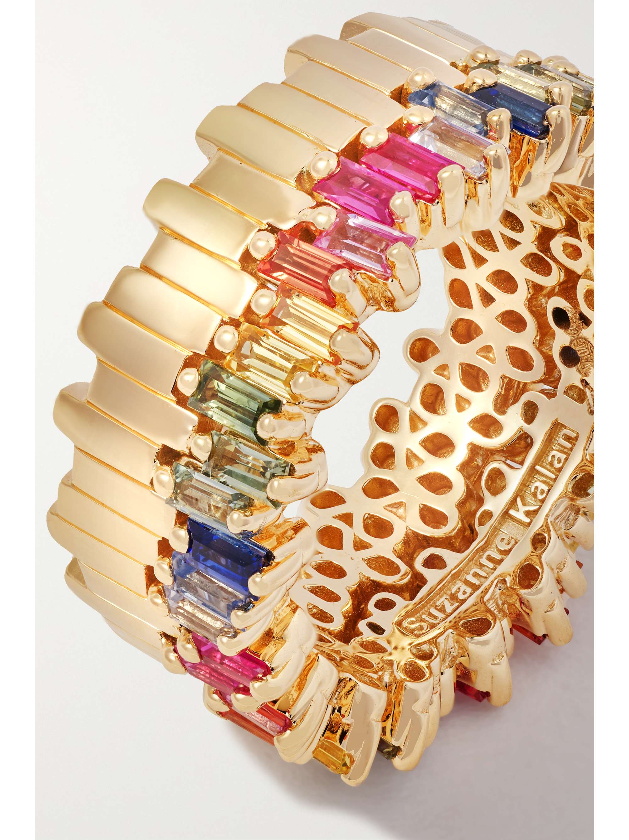 SUZANNE KALAN 18K 黄金蓝宝石戒指