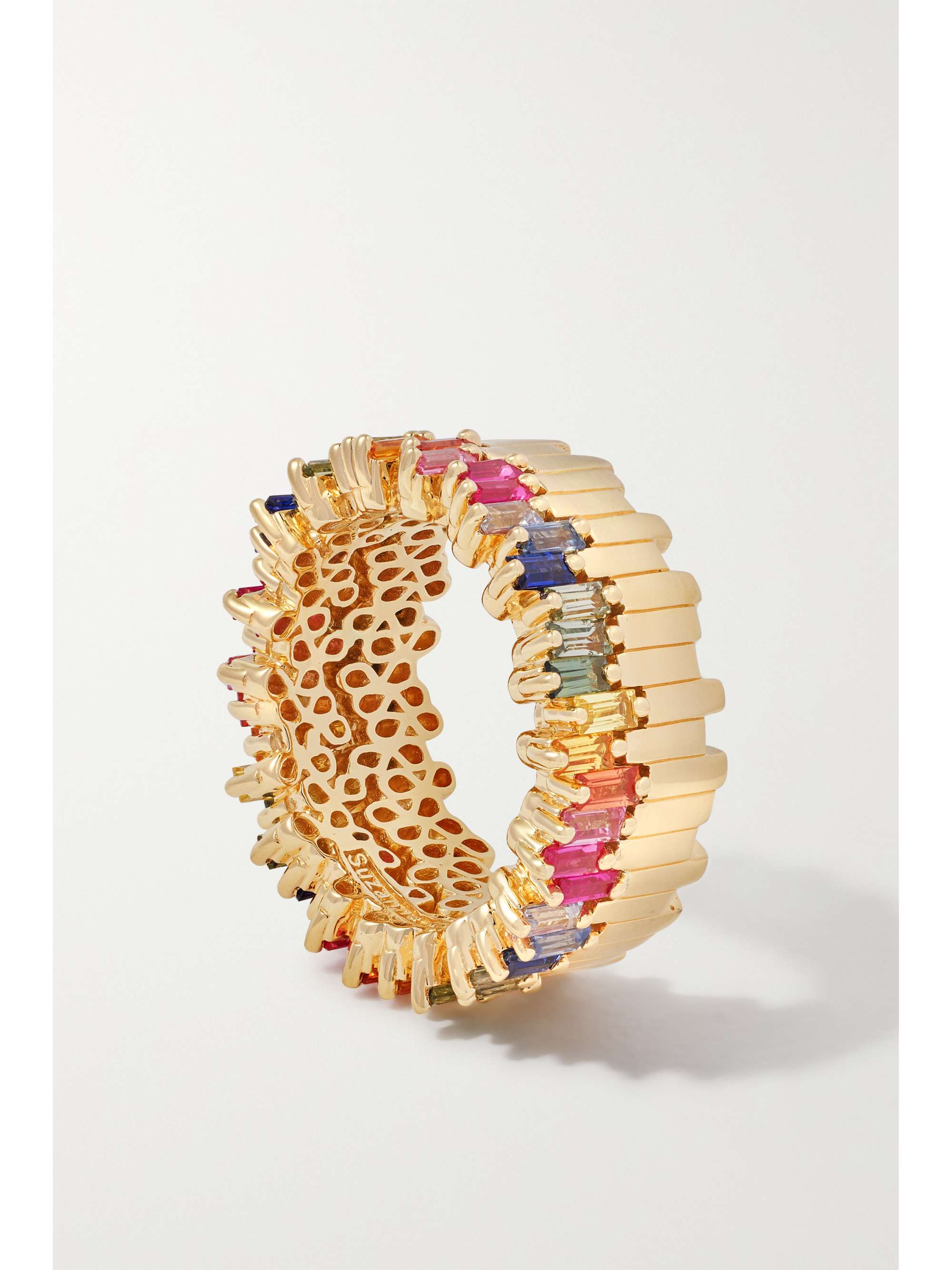 SUZANNE KALAN 18K 黄金蓝宝石戒指
