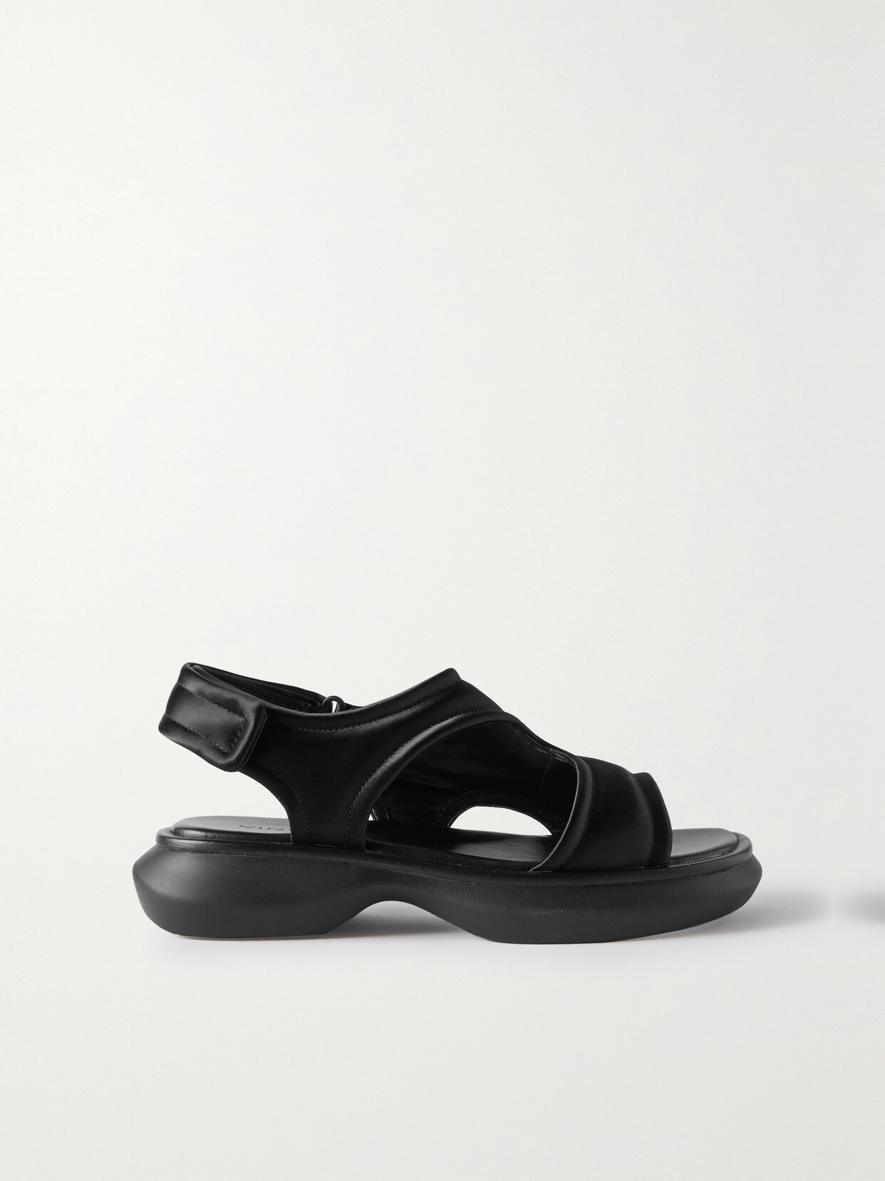 Vince Fresca Satin Platform Sandals