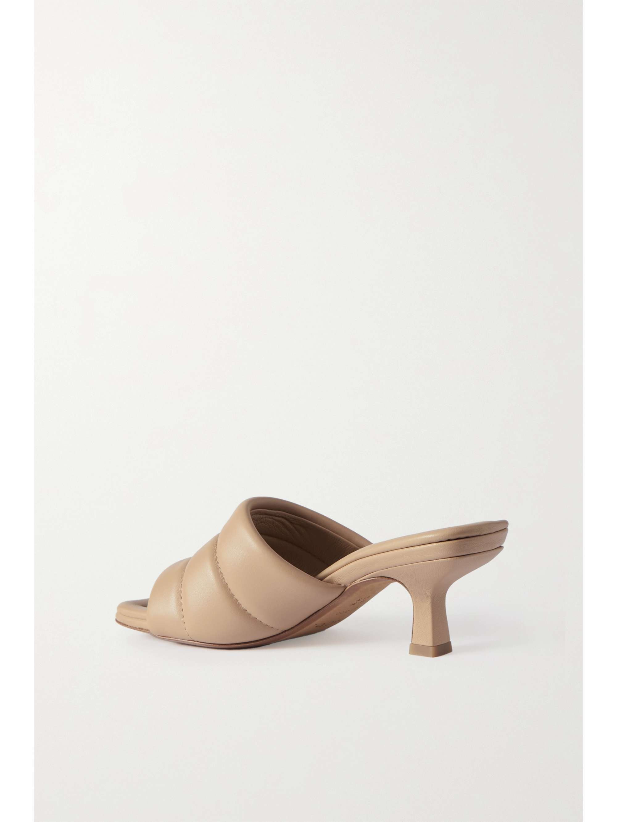 VINCE Ceil quilted leather mules