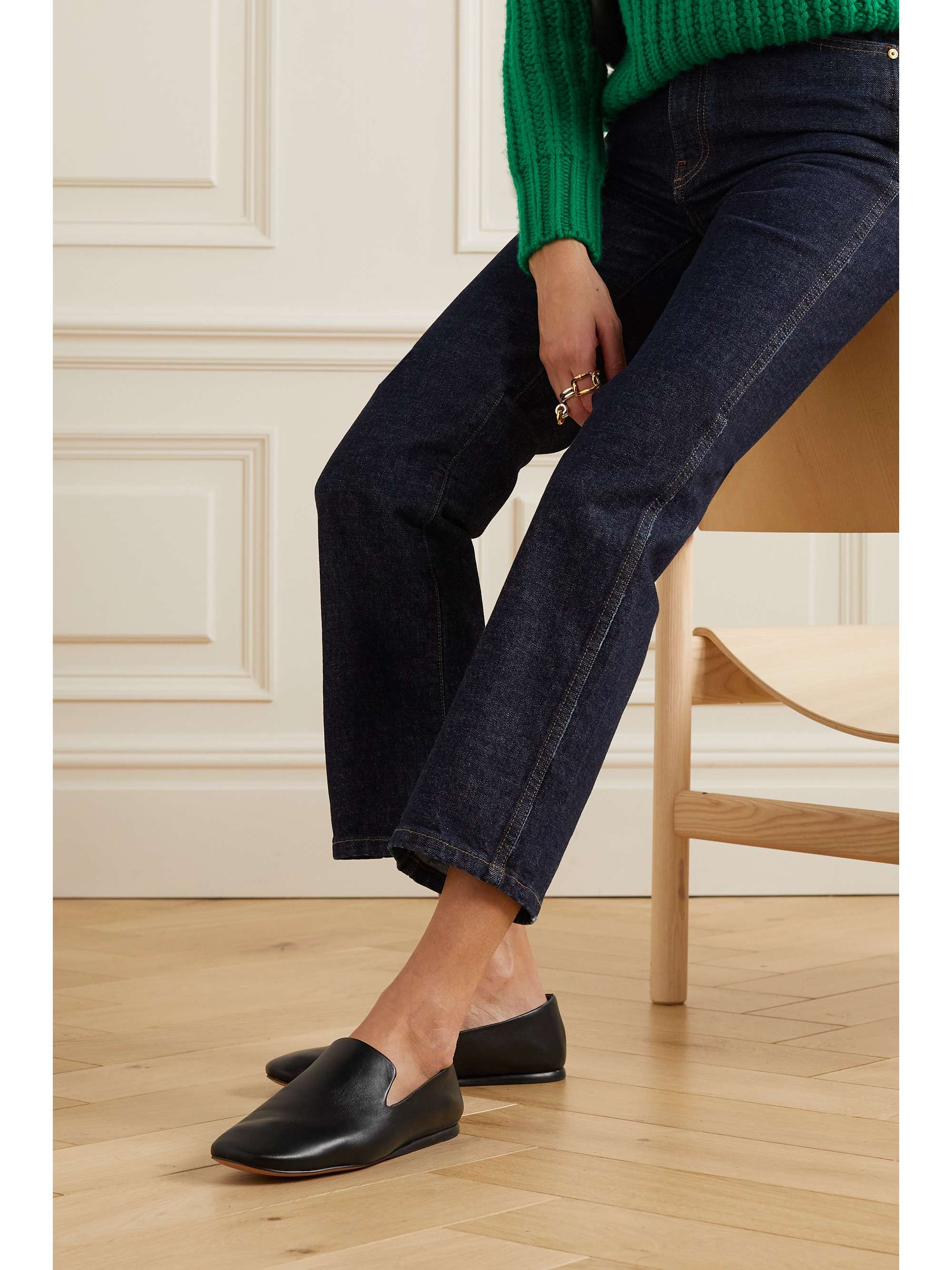 VINCE Demi leather loafers