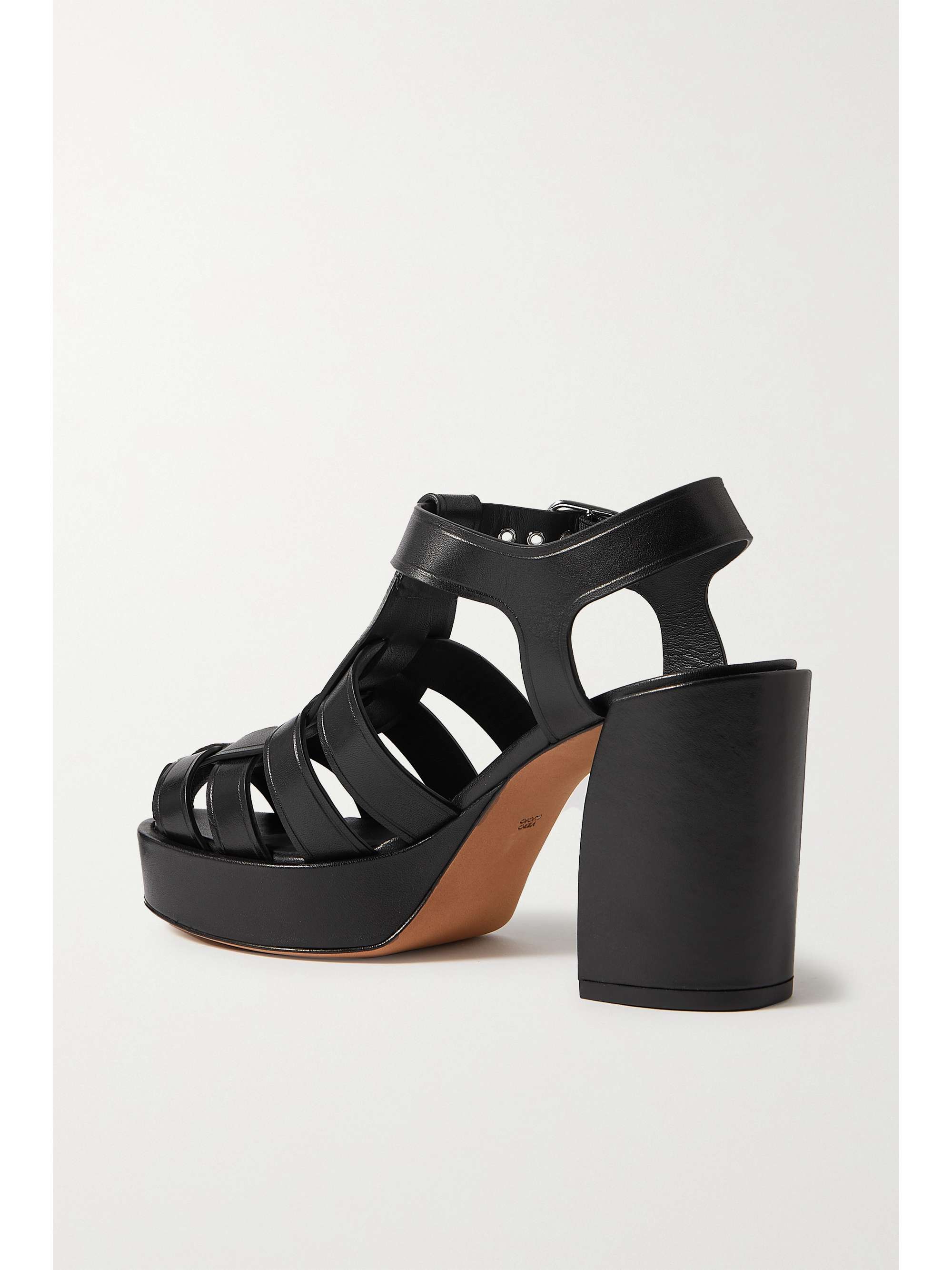 3.1 PHILLIP LIM Naomi 皮革防水台凉鞋