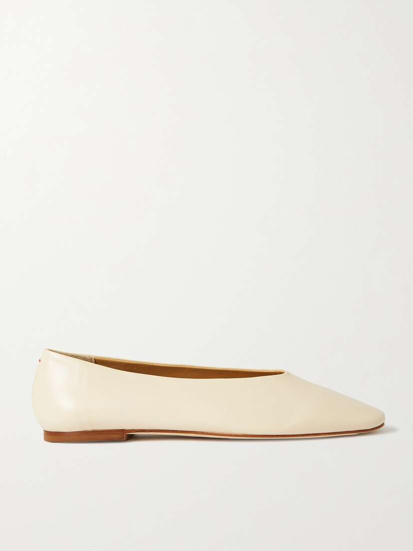 aeyde Kirsten Leather Ballet Flats