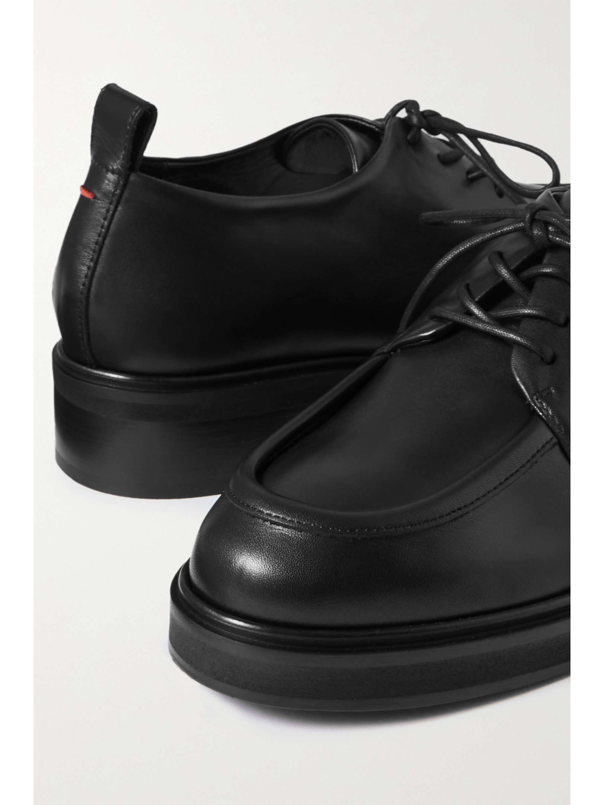 AEYDE Mara leather brogues NETAPORTER