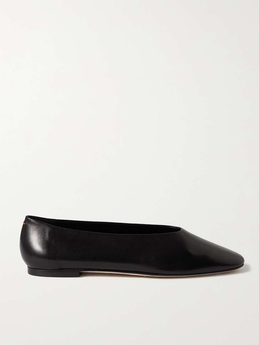 aeyde Kirsten Leather Ballet Flats