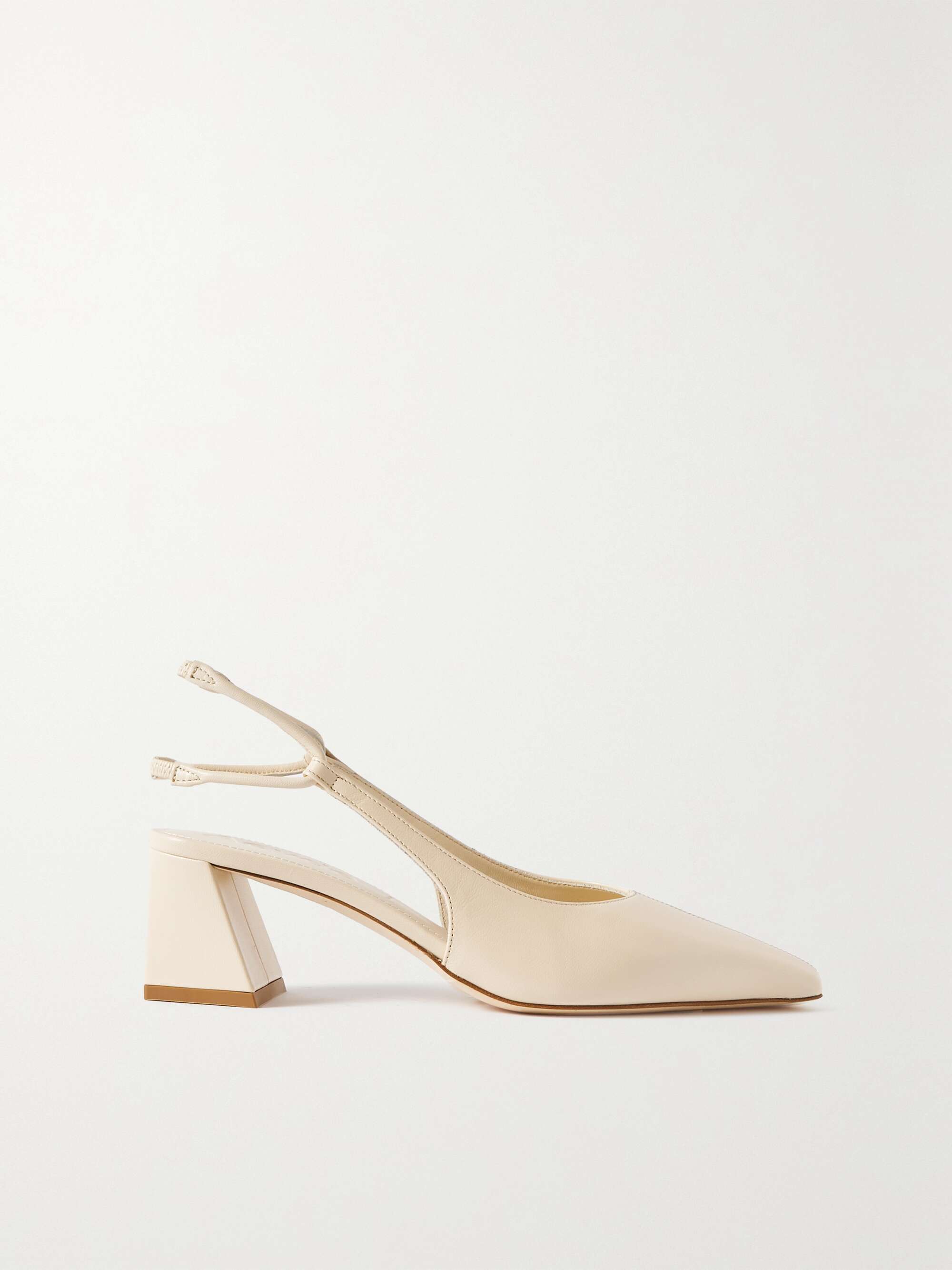 AEYDE Polly leather slingback pumps | NET-A-PORTER