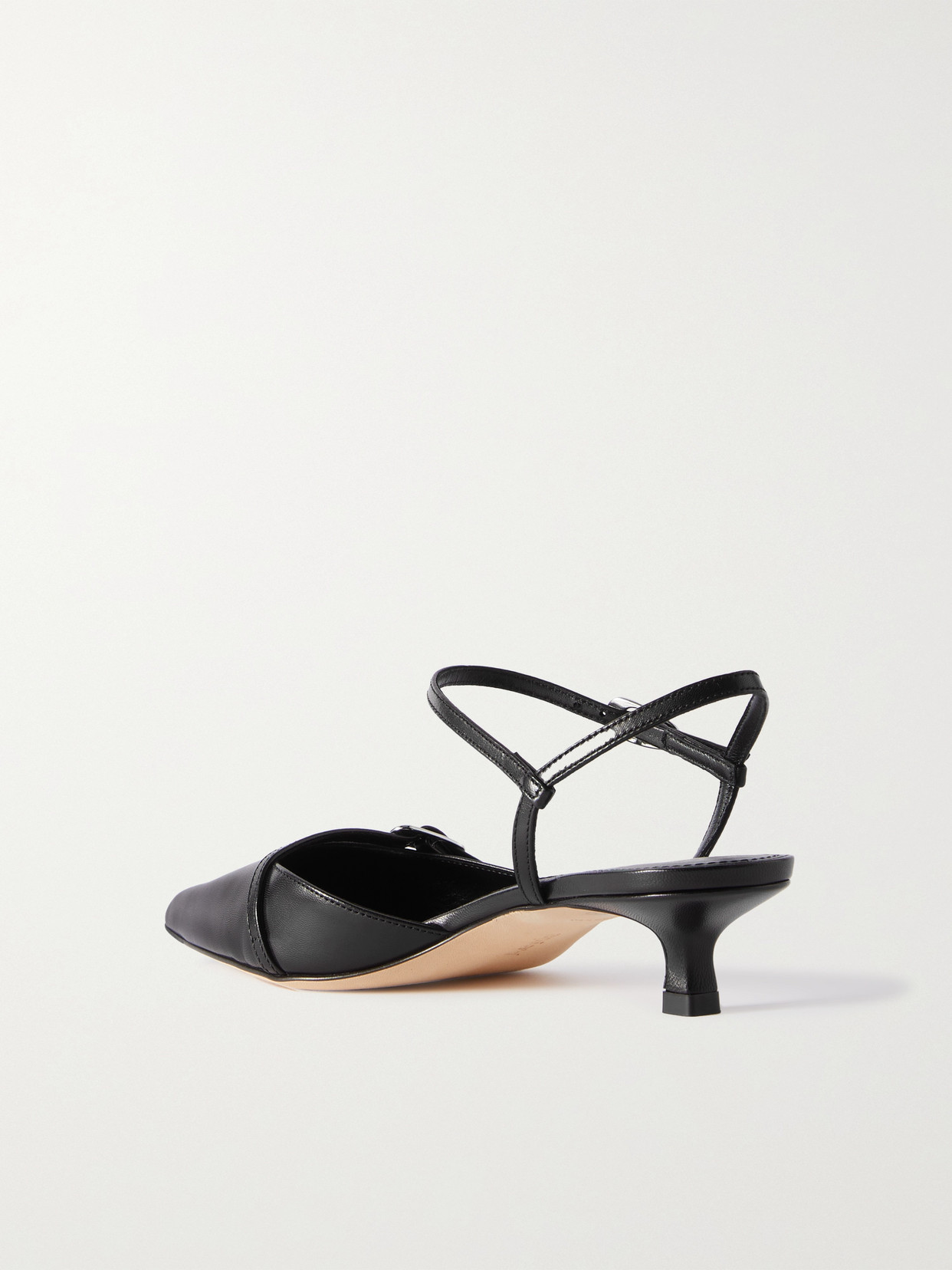 Aeyde Woman Pumps Black Size 7 Leather