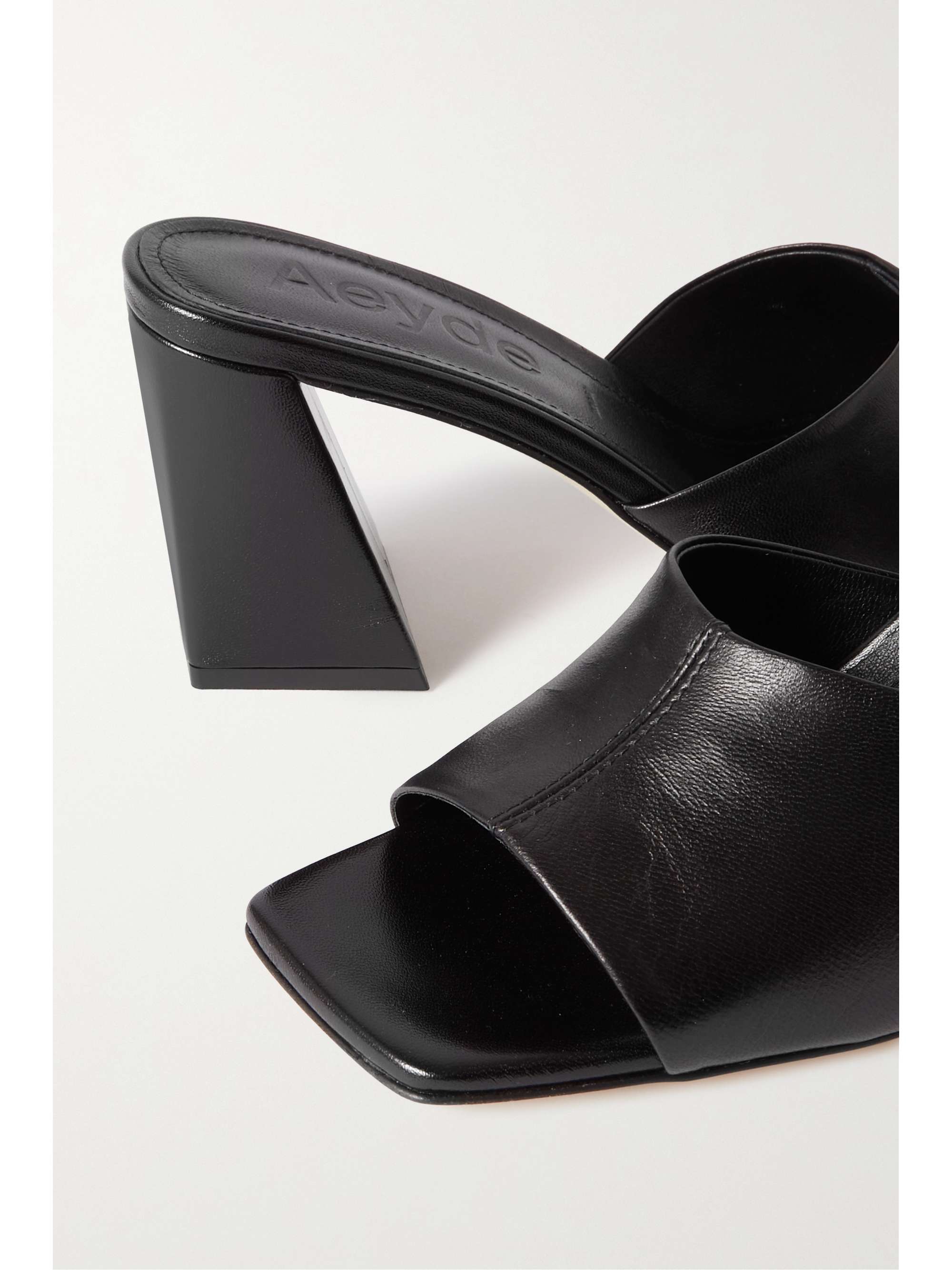 AEYDE Sandi leather mules