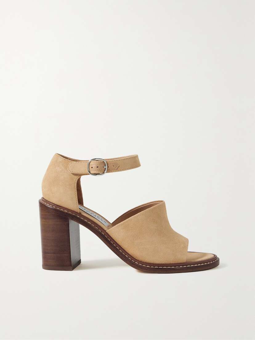 Gabriela Hearst Beau Suede Sandals - IT36