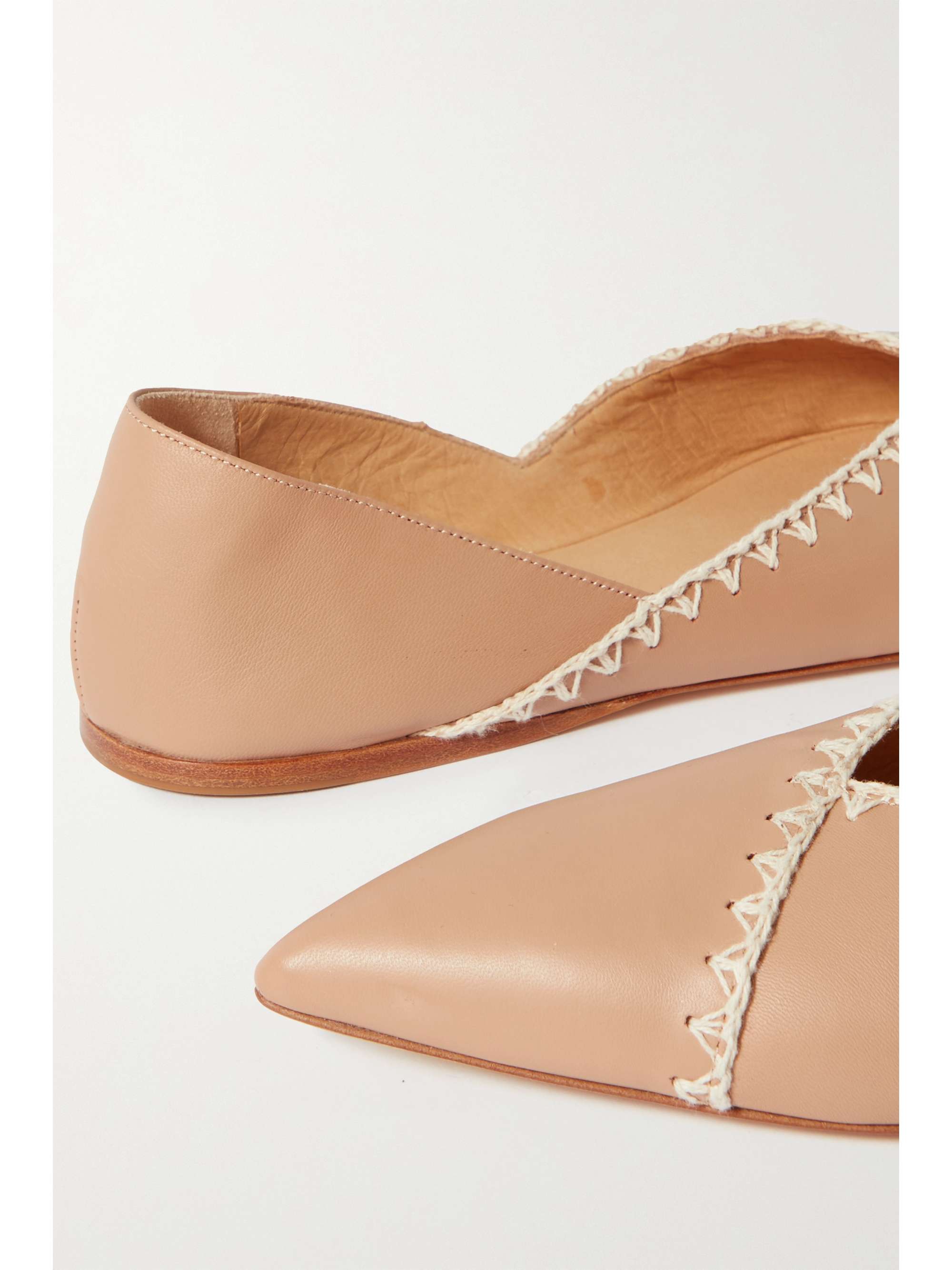 GABRIELA HEARST Avner leather point-toe flats