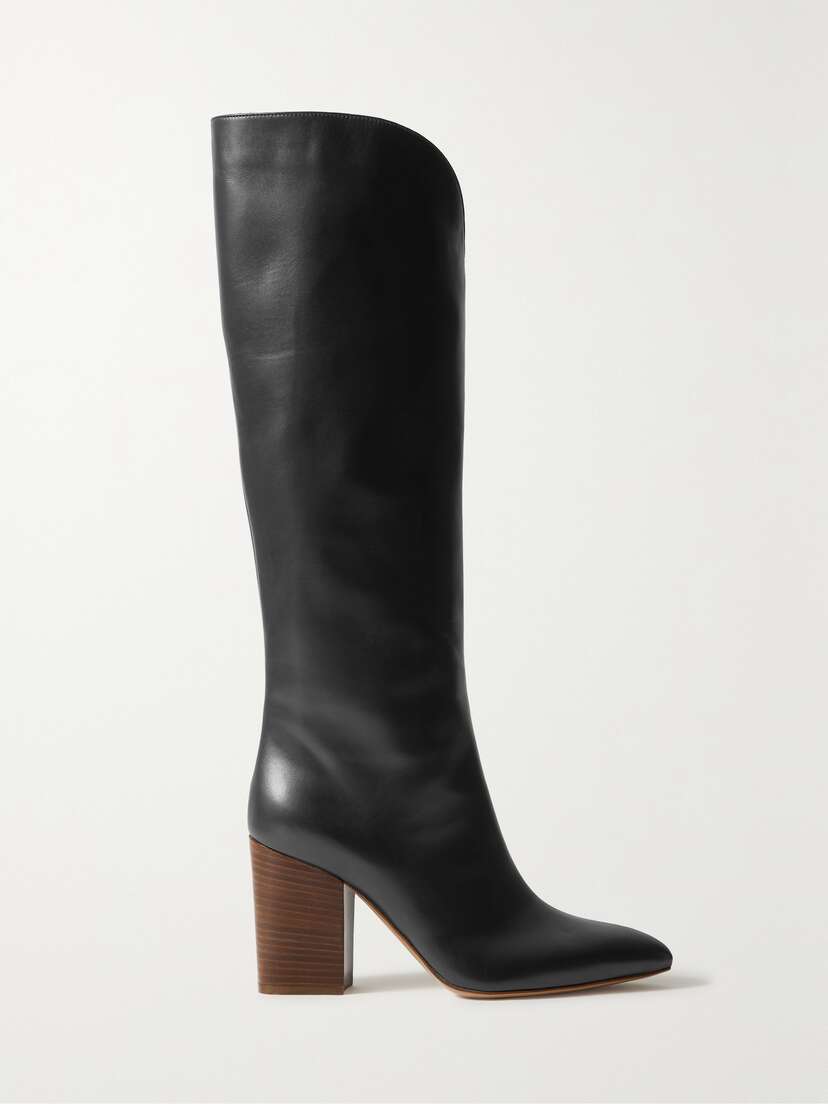 Gabriela Hearst Cora Leather Knee Boots