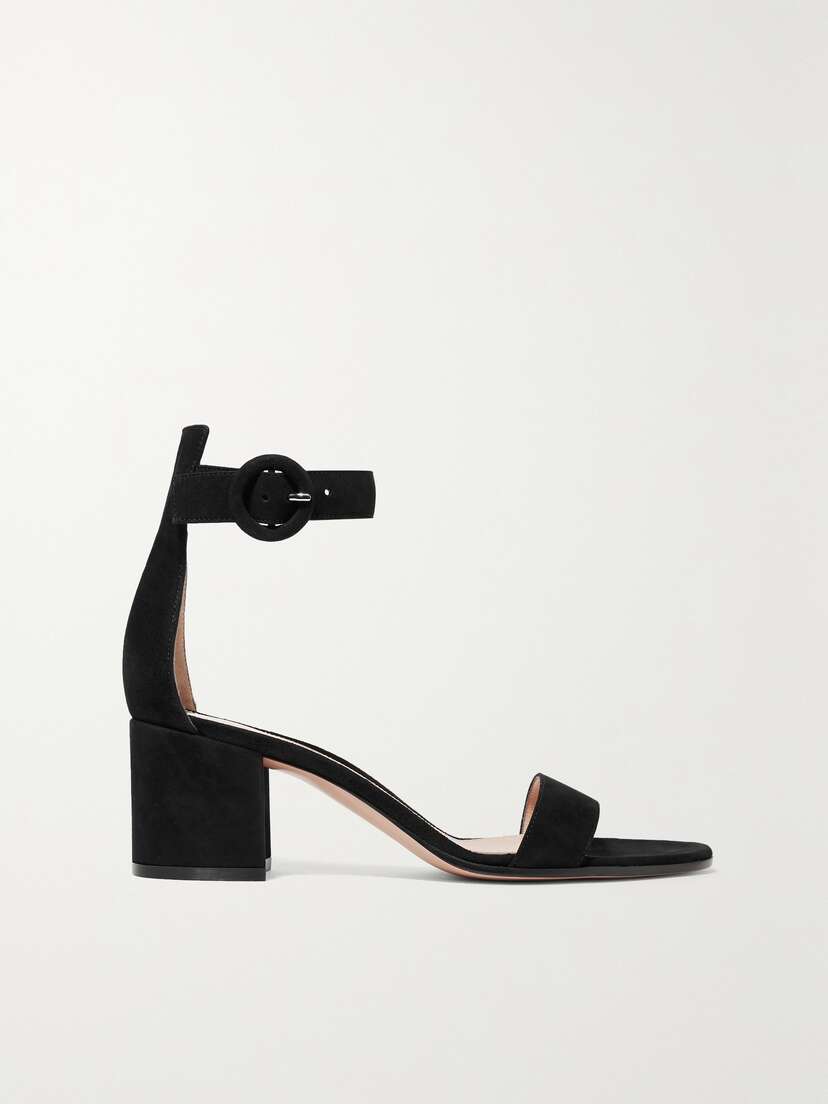 Gianvito Rossi Versilia 60 Suede Sandals