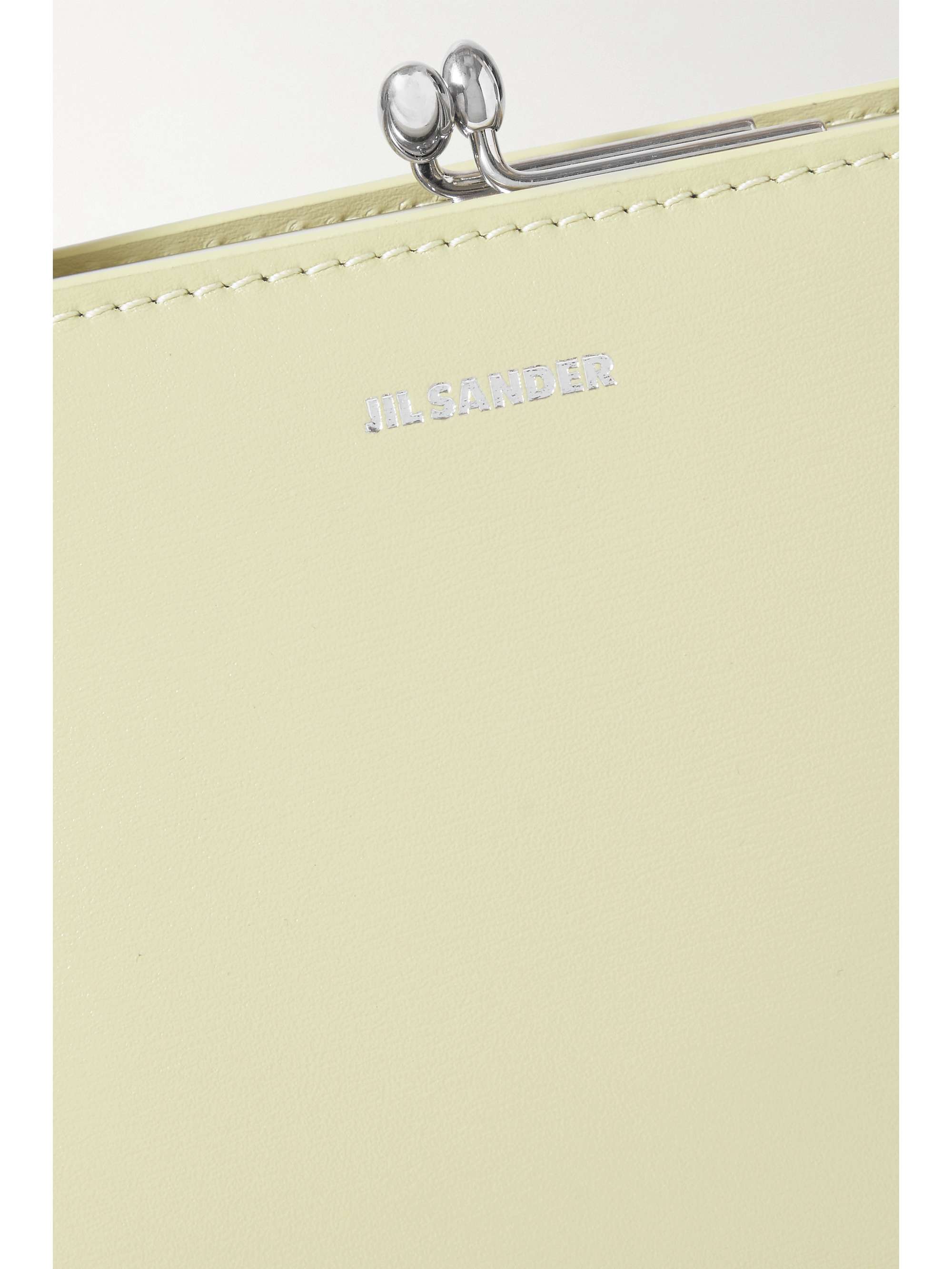 JIL SANDER Mini leather tote
