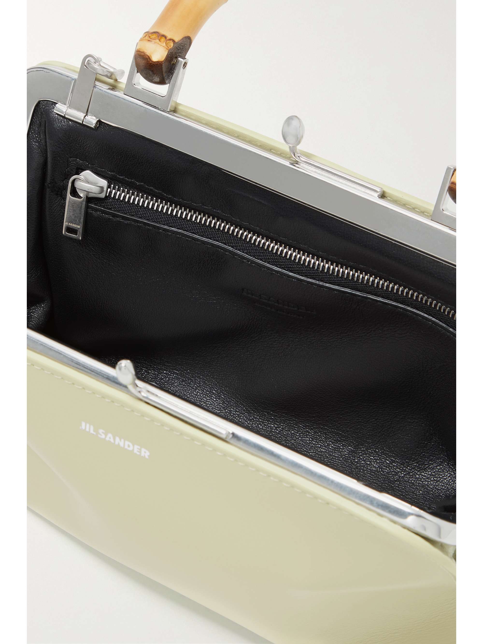 JIL SANDER Mini leather tote