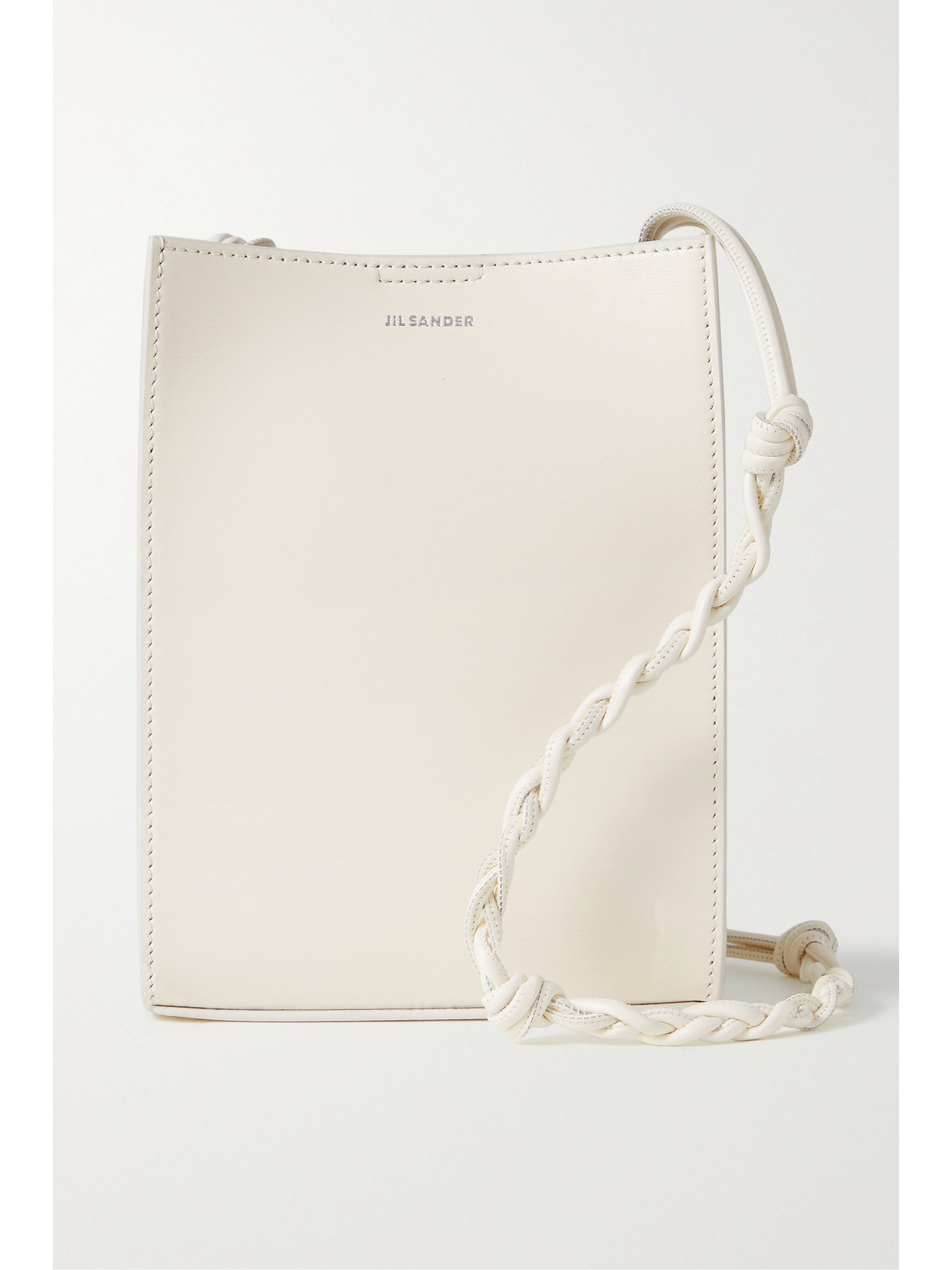 Jil Sander - Leather Shoulder Bag - Off-white