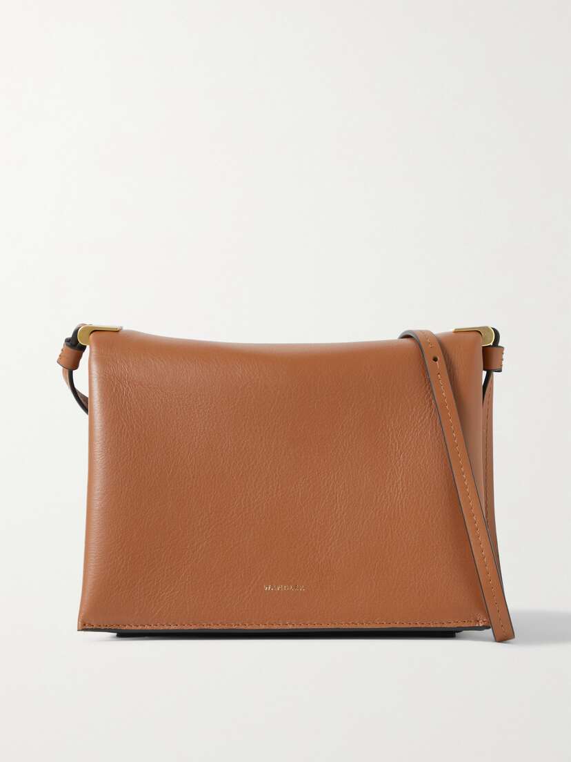 Wandler Uma Box Leather Shoulder Bag
