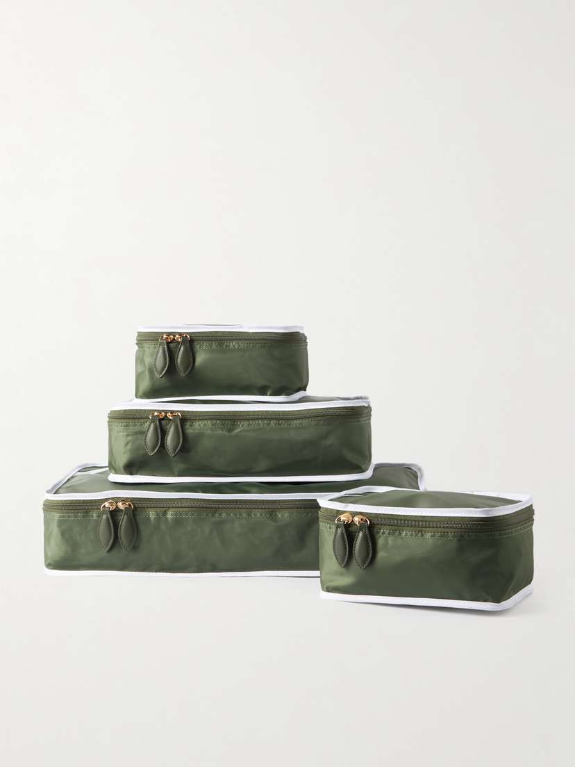 Paravel Set Of Four Recycled-nylon Packing Cubes