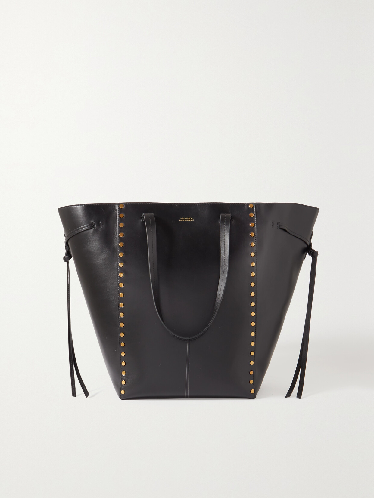 Isabel Marant - Oskan Embellished Leather Tote - Black