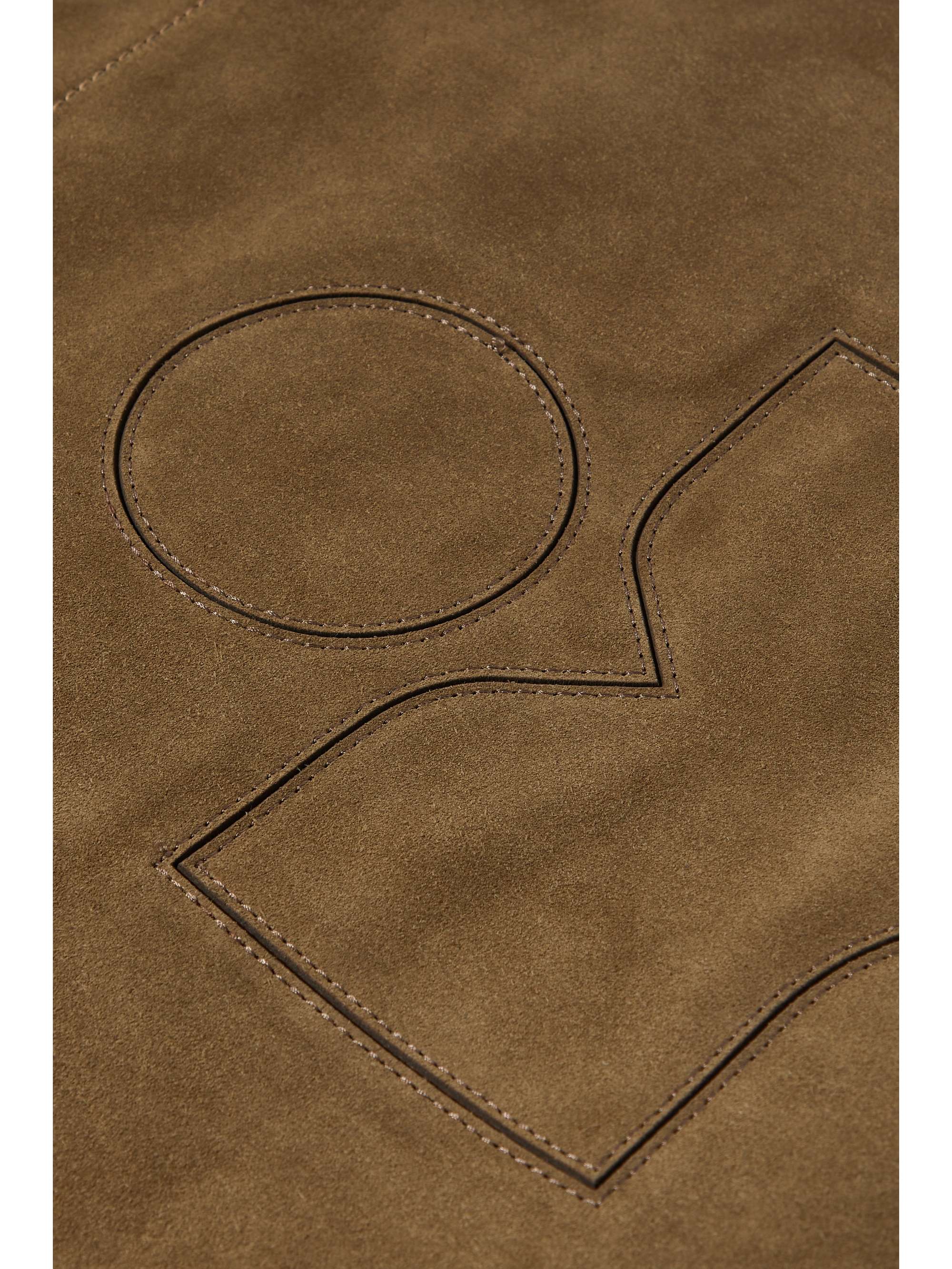 ISABEL MARANT Sac à main en daim à finitions en cuir Yenky