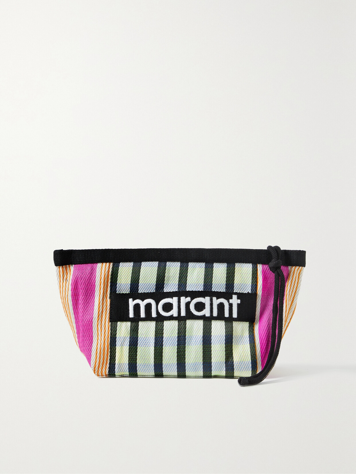 Isabel Marant - Powden Striped Nylon Pouch - Pink