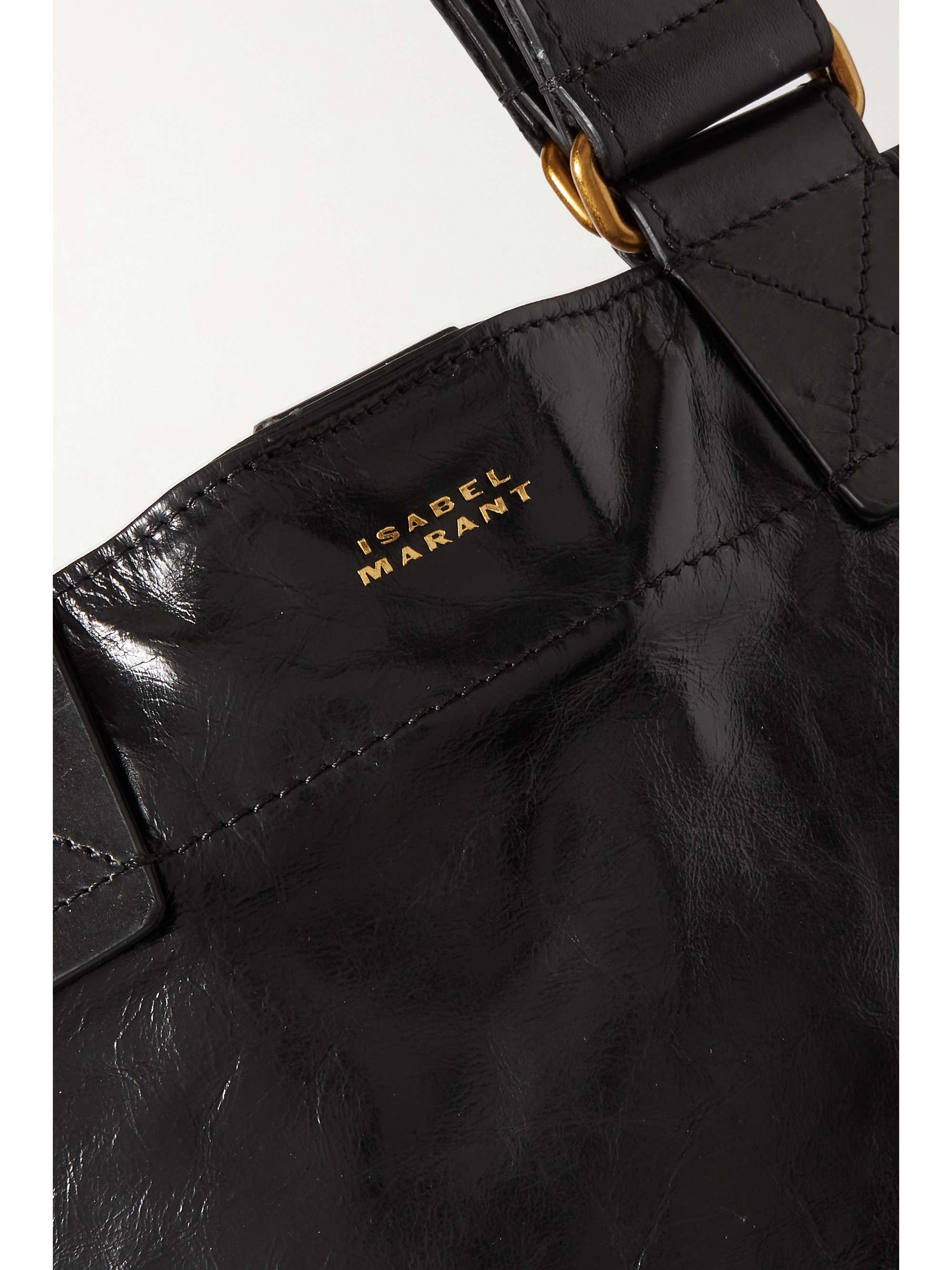 ISABEL MARANT Sac à main en cuir froissé Wardy