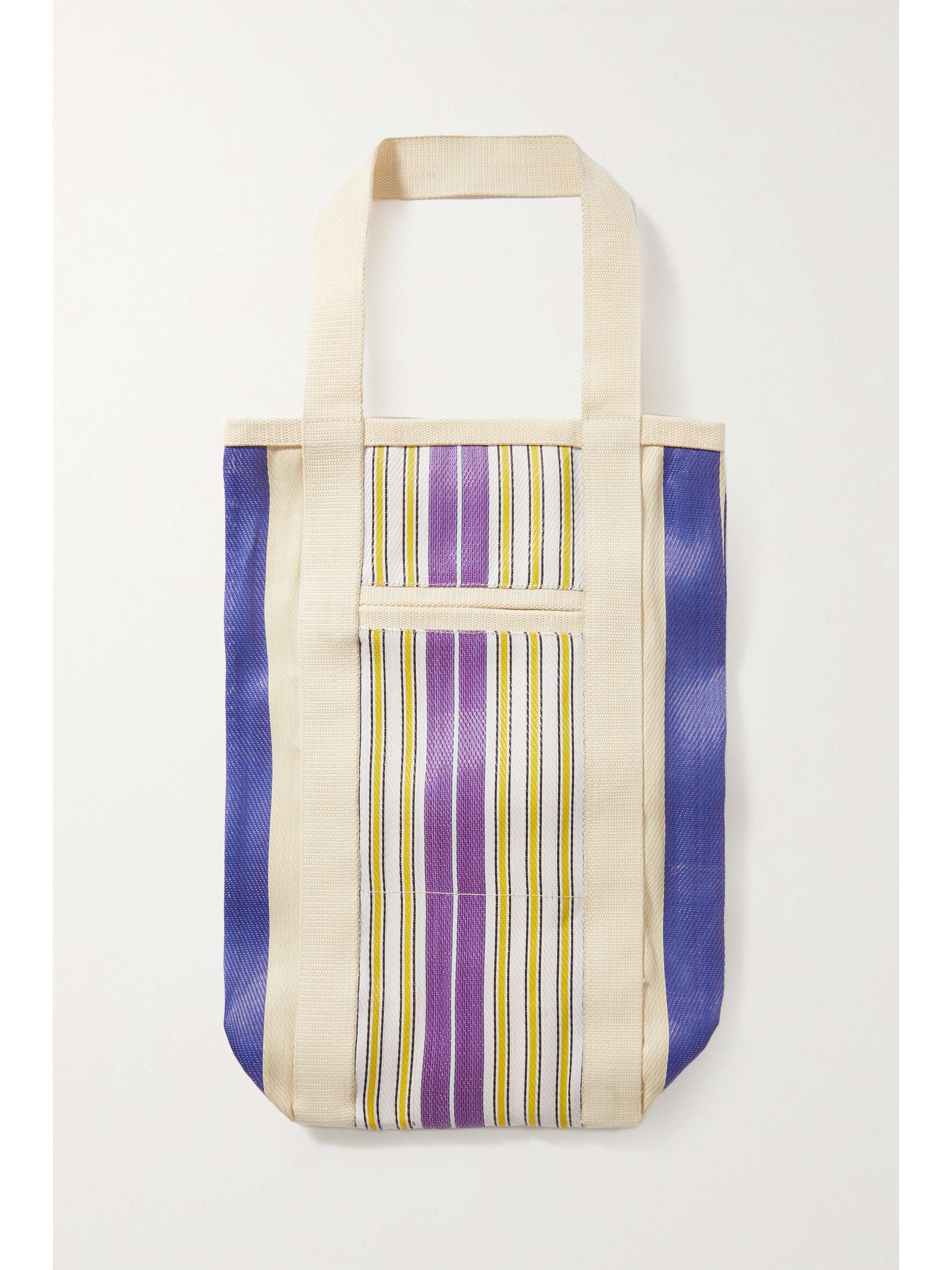 ISABEL MARANT Sac à main en toile à rayures Darwen