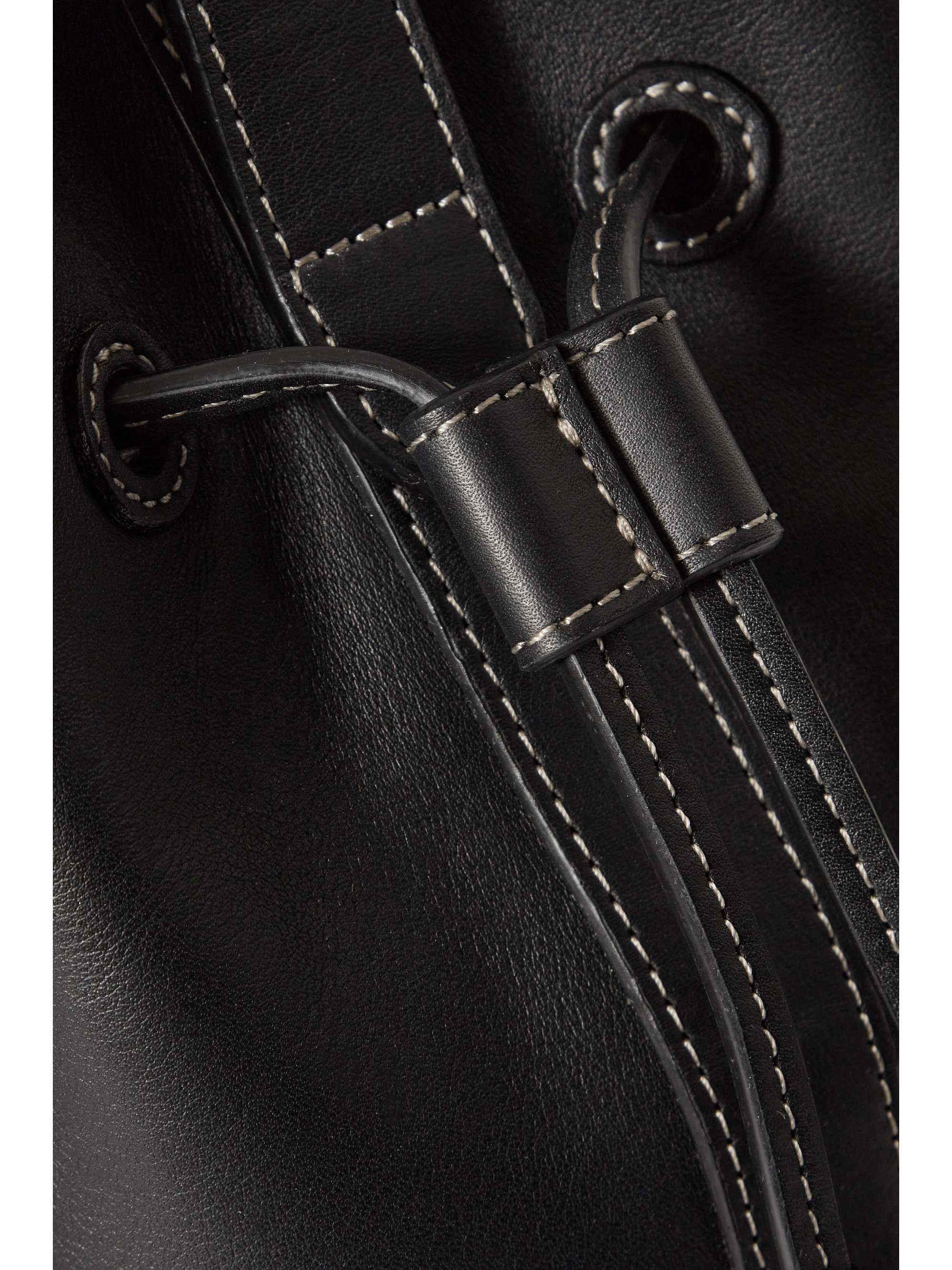 HUNTING SEASON The Extra Large Drawstring leather bucket bag
