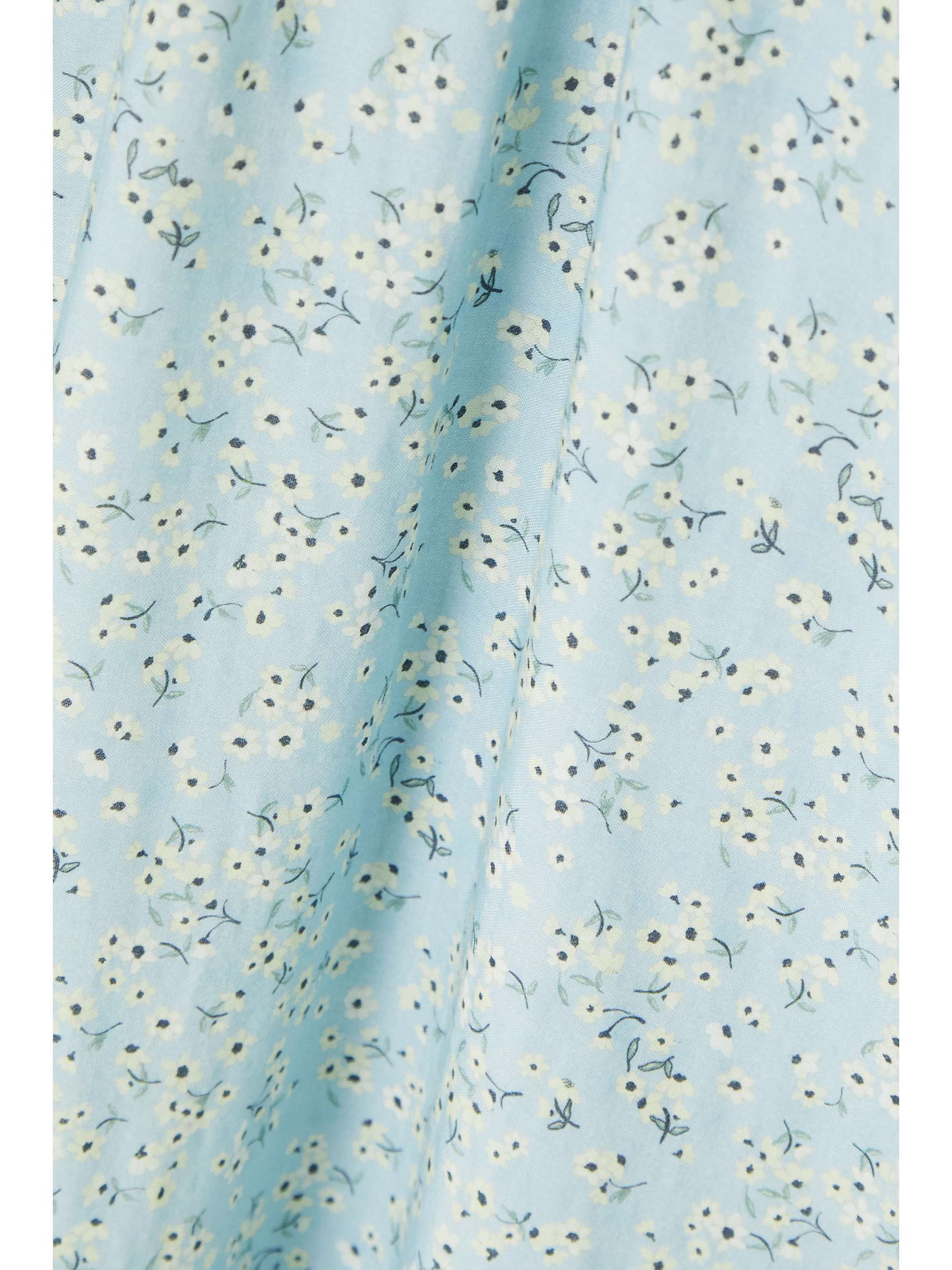 PEONY + NET SUSTAIN Vacation scalloped floral-print organic cotton and ECOVERO-blend maxi dress