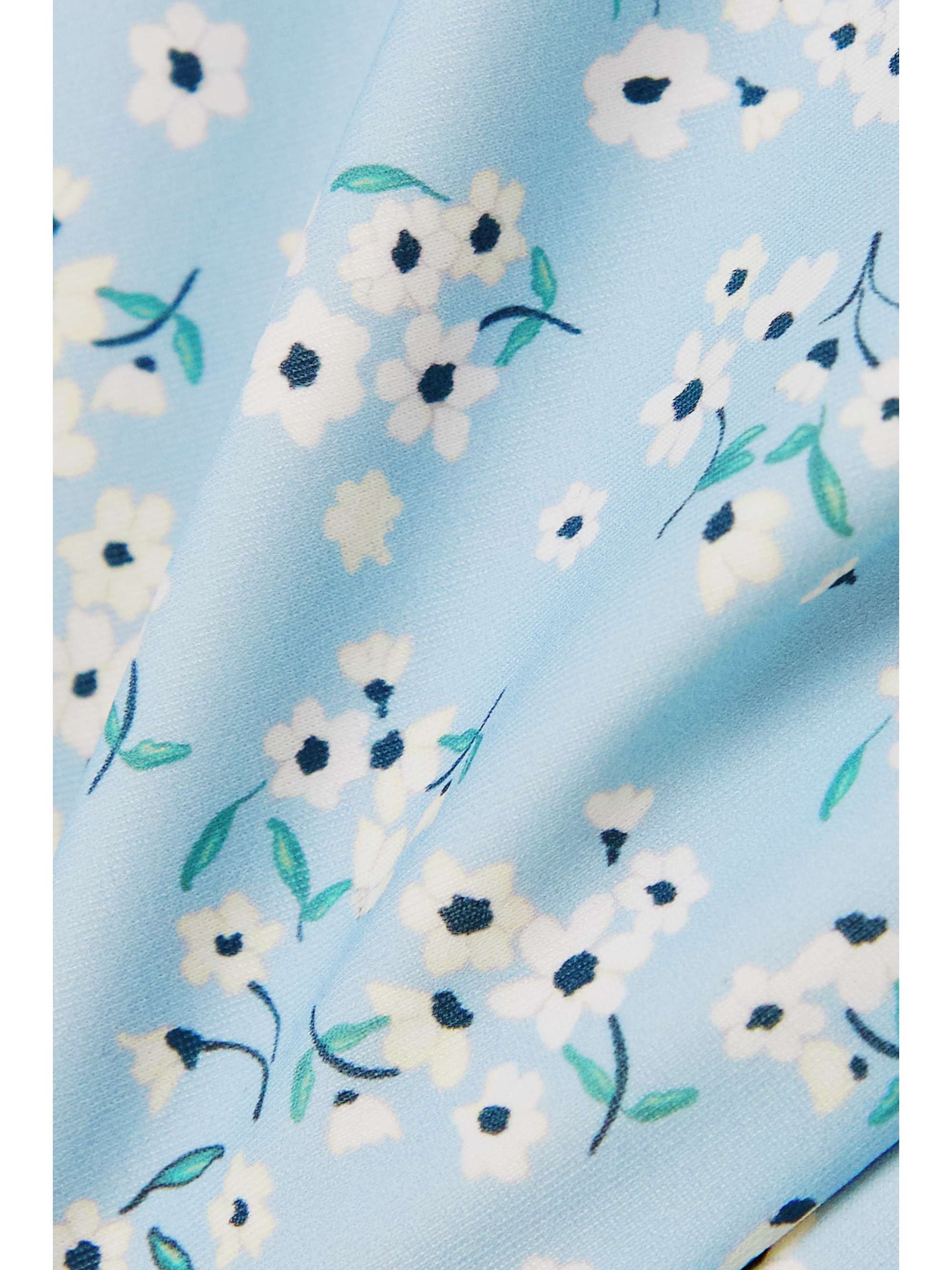 PEONY + NET SUSTAIN Forever floral-print stretch-ECONYL swimsuit