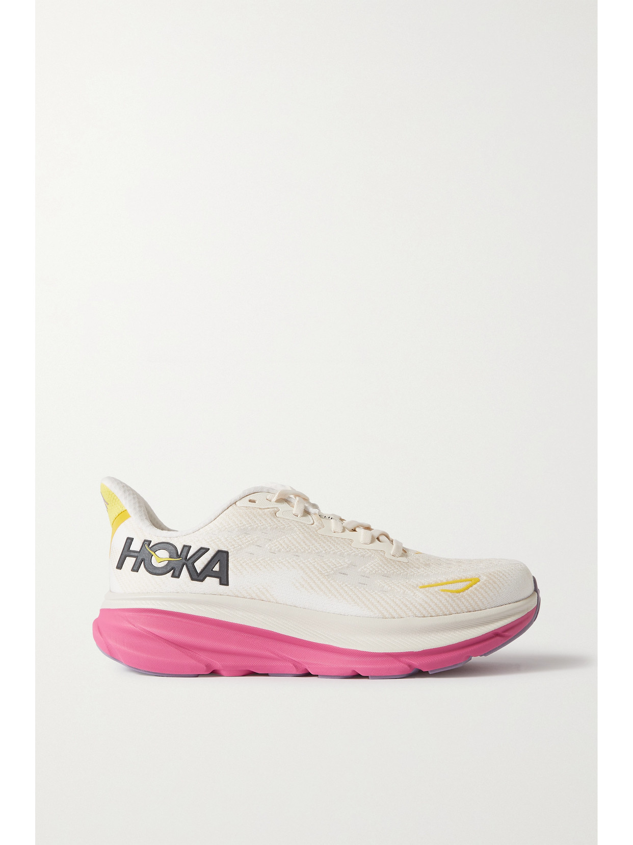 Hoka One One - Clifton 9 Mesh Sneakers - White