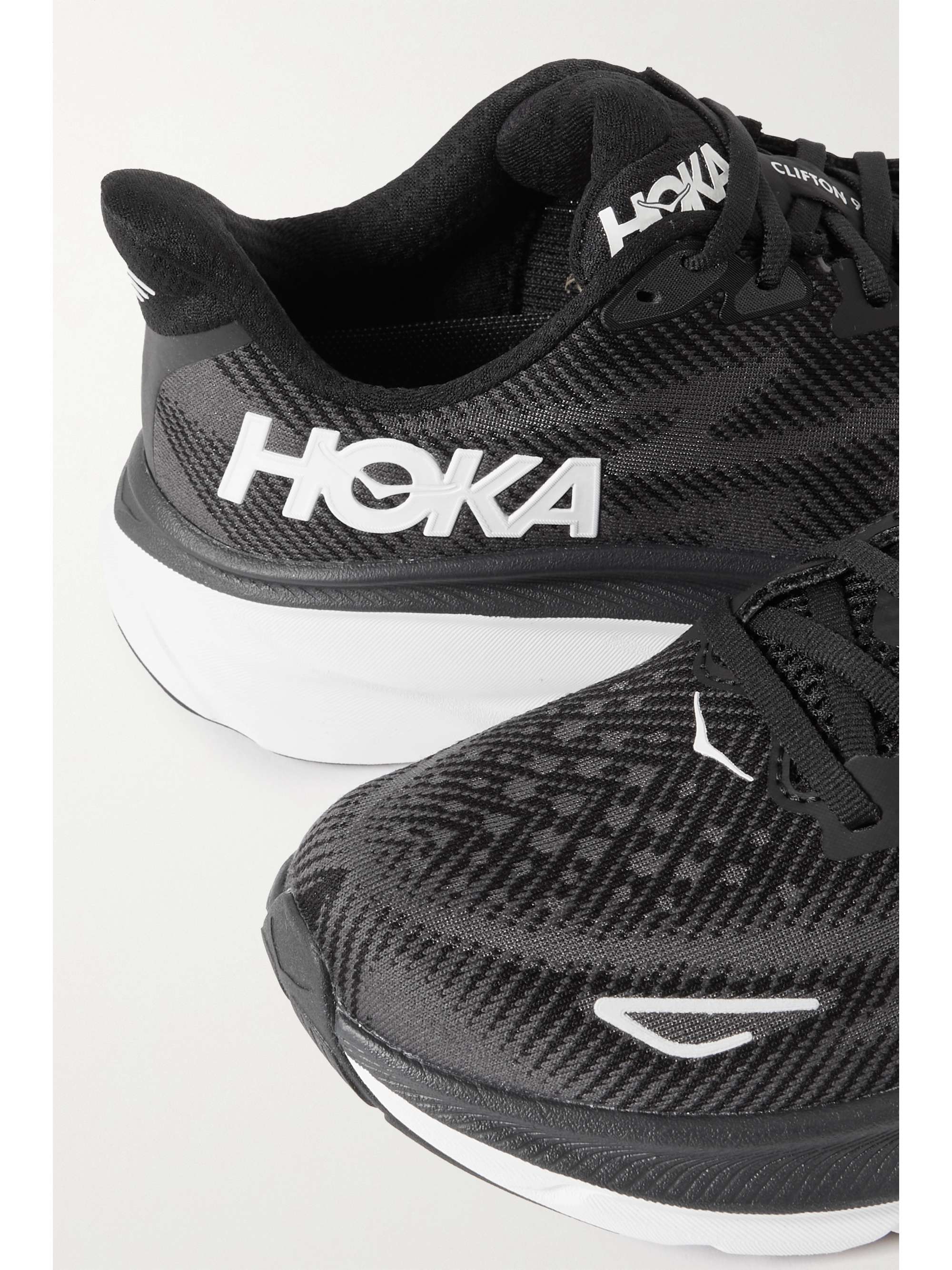 HOKA ONE ONE Clifton 9 mesh sneakers