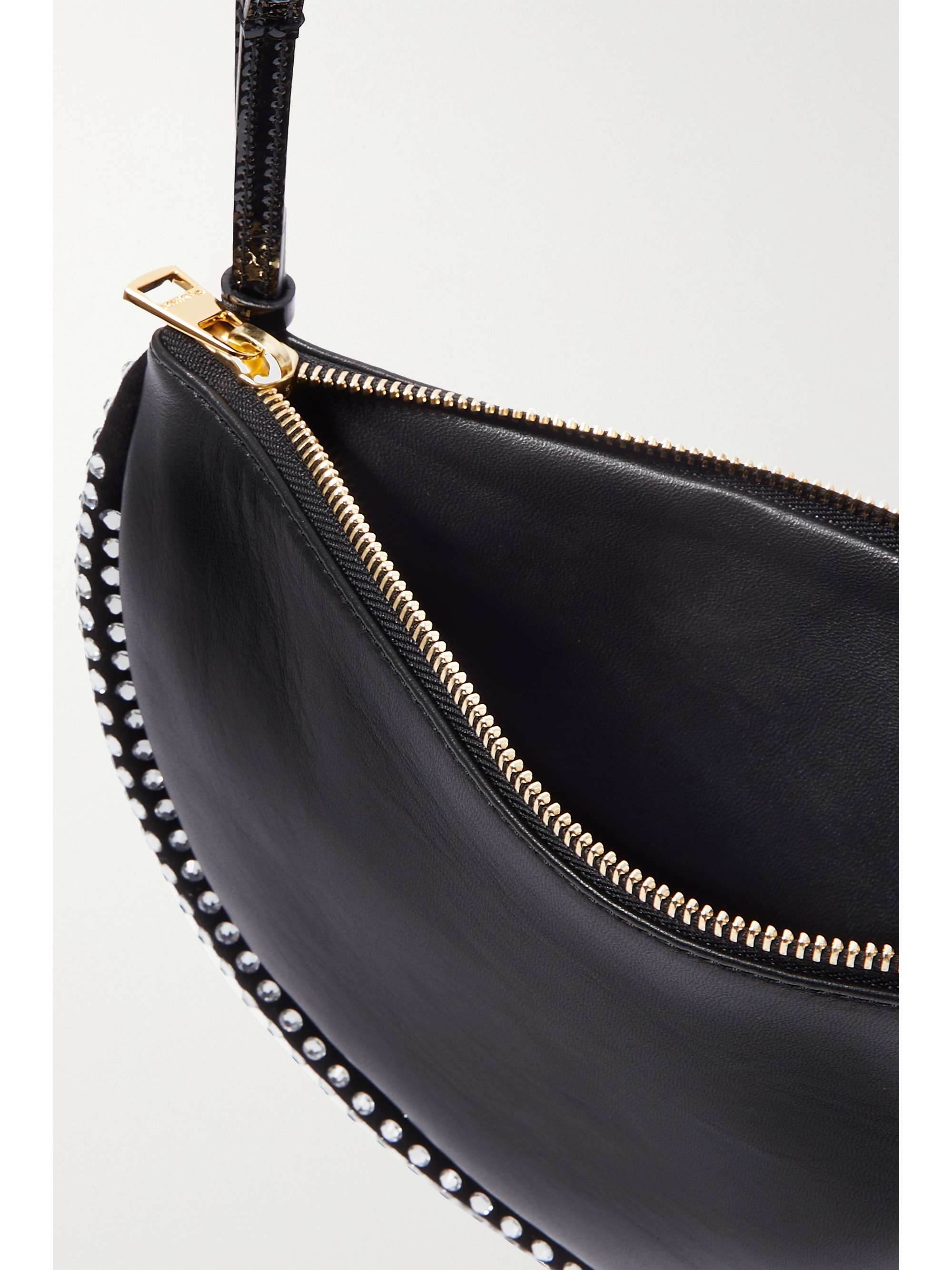 JW ANDERSON Bumper-Moon crystal-embellished leather shoulder bag
