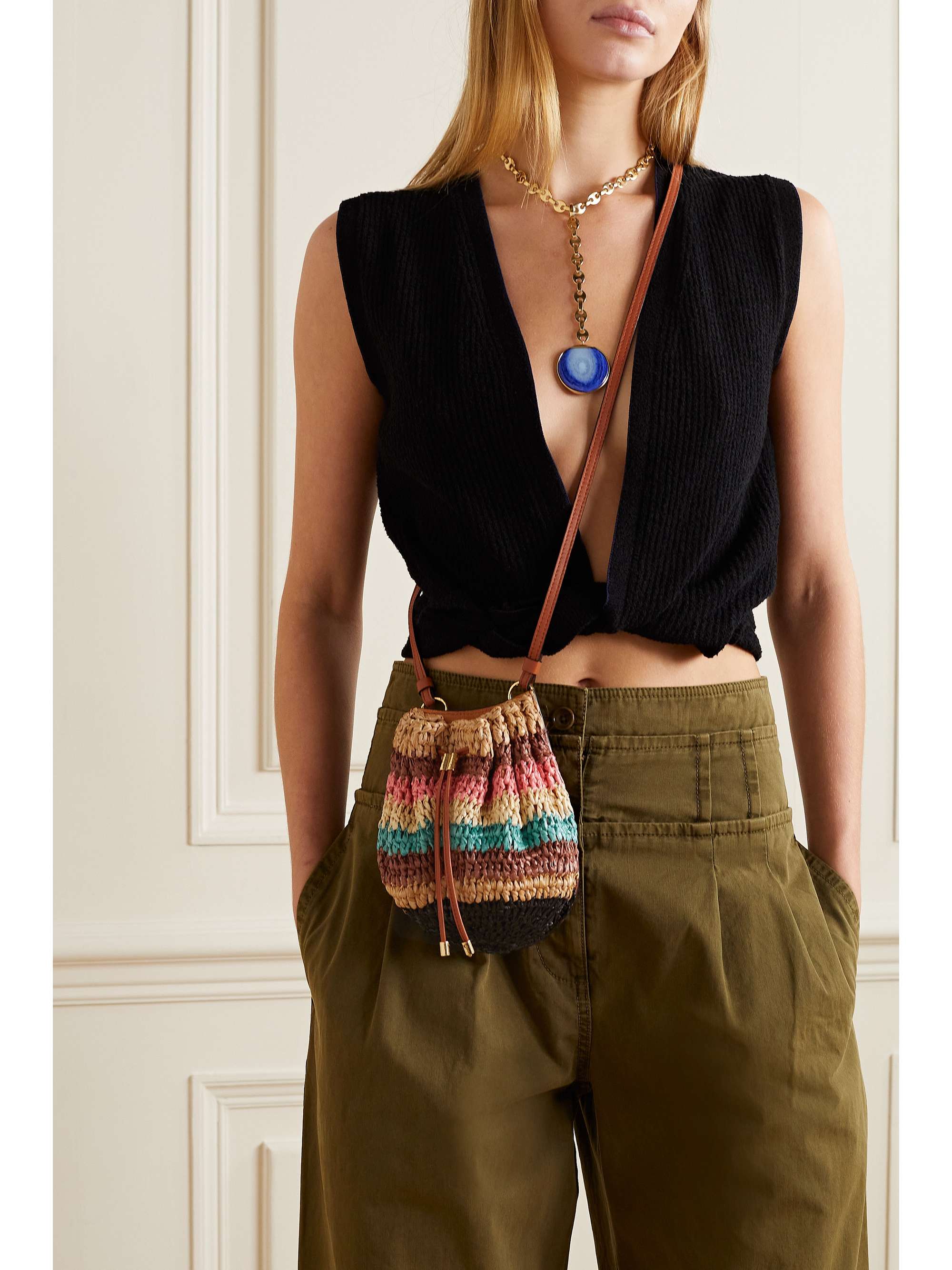 ulla johnson raffia bag