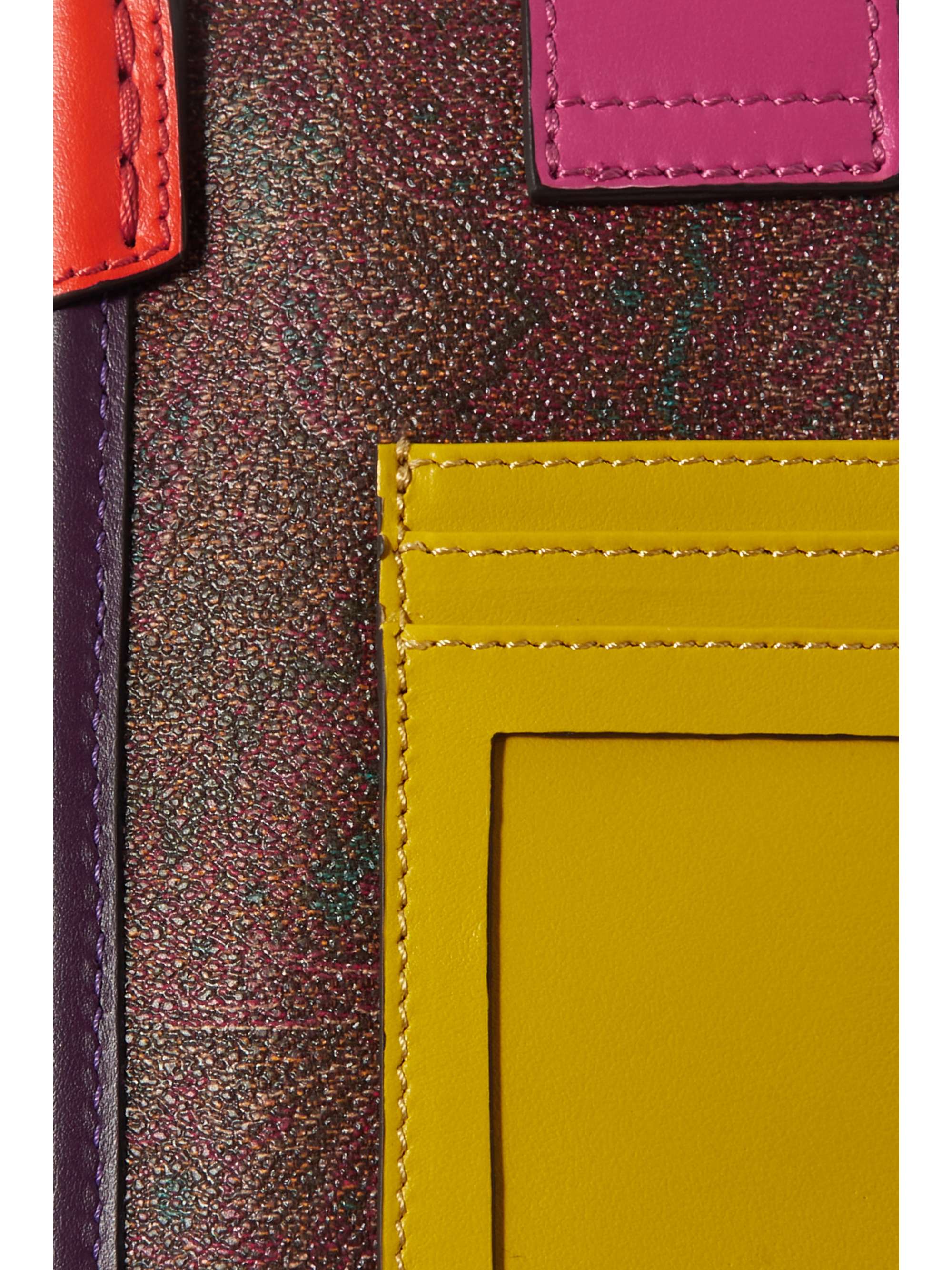 ETRO Smartphone-Hülle aus Leder mit Paisley-Print