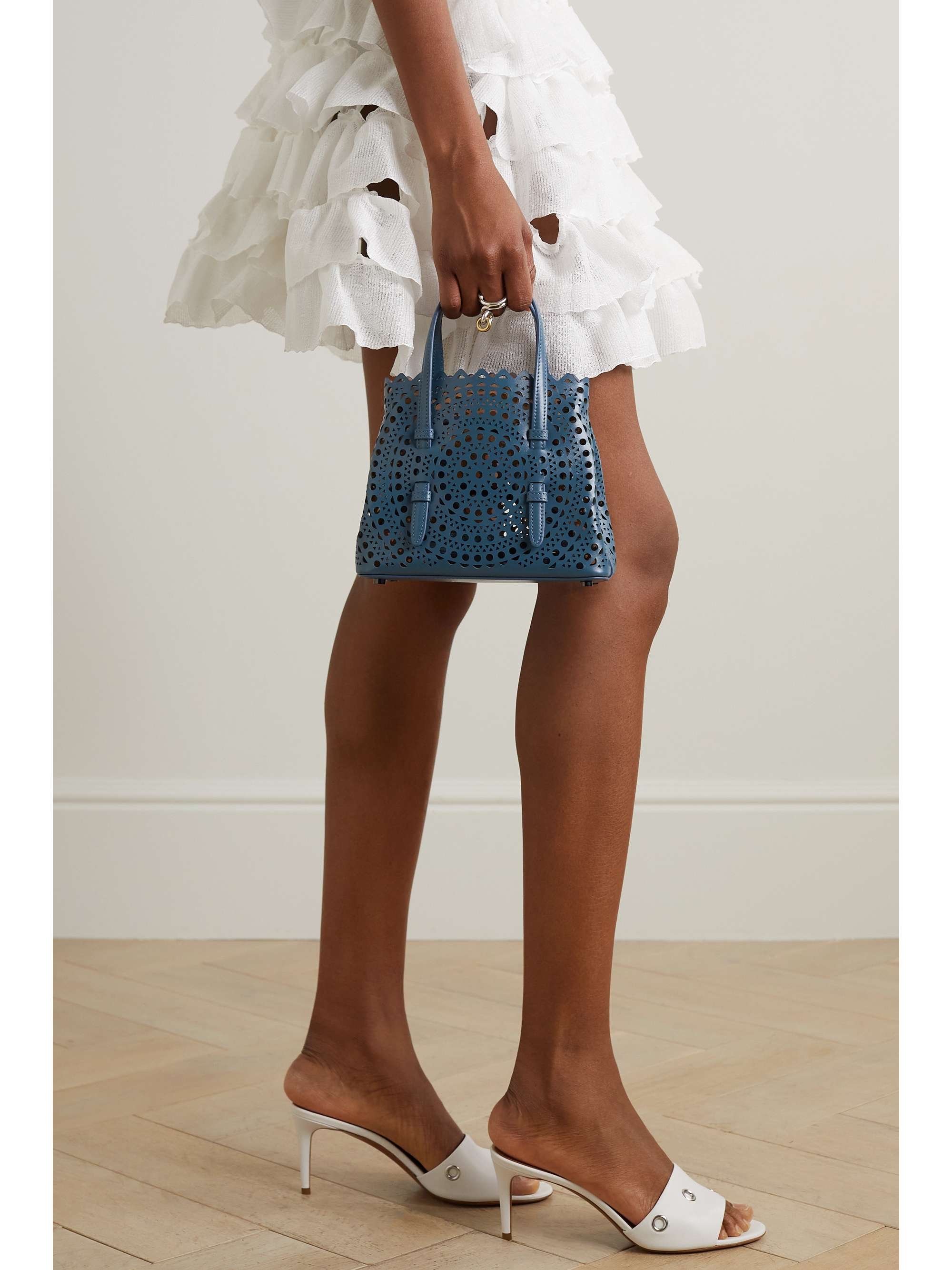 ALAÏA Le Mina 20 New Vienne leather tote | NET-A-PORTER