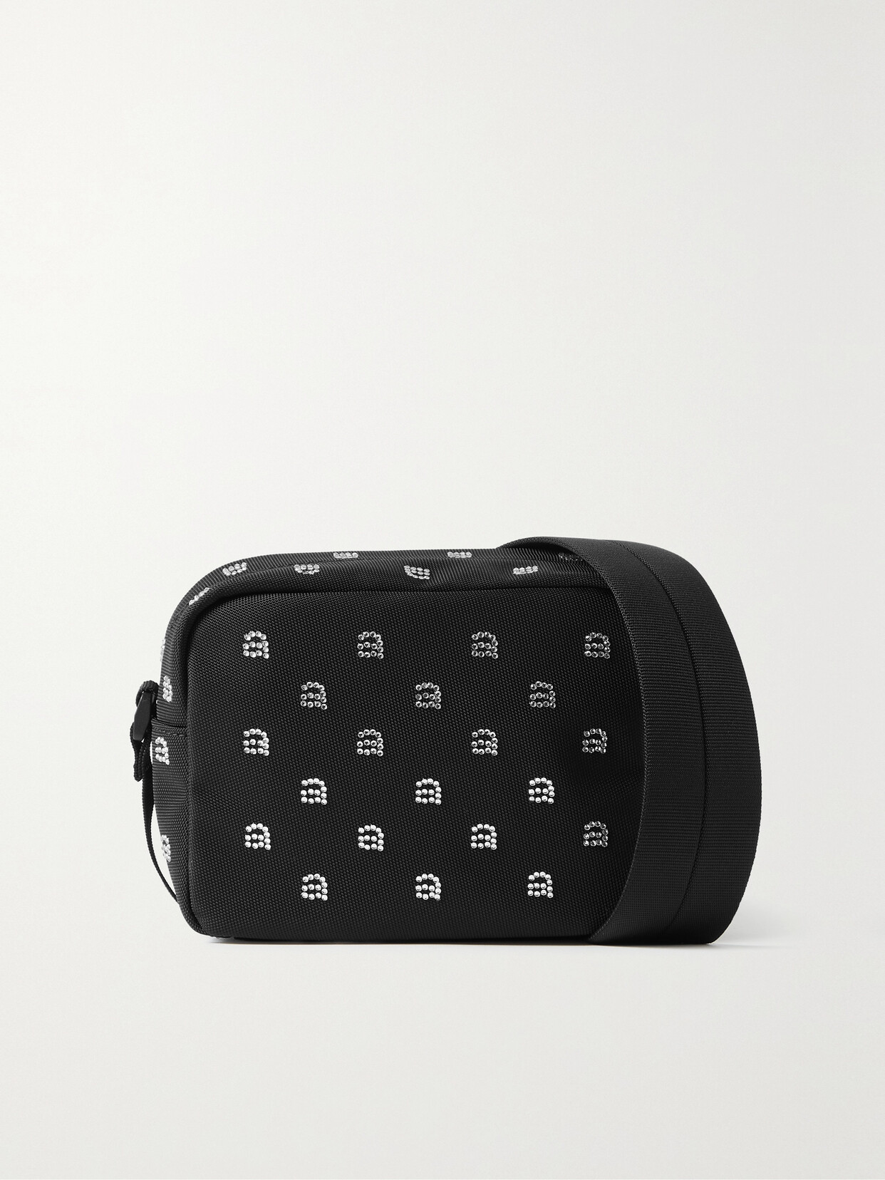 Alexander Wang - Wangsport Crystal-embellished Nylon Camera Bag - Black