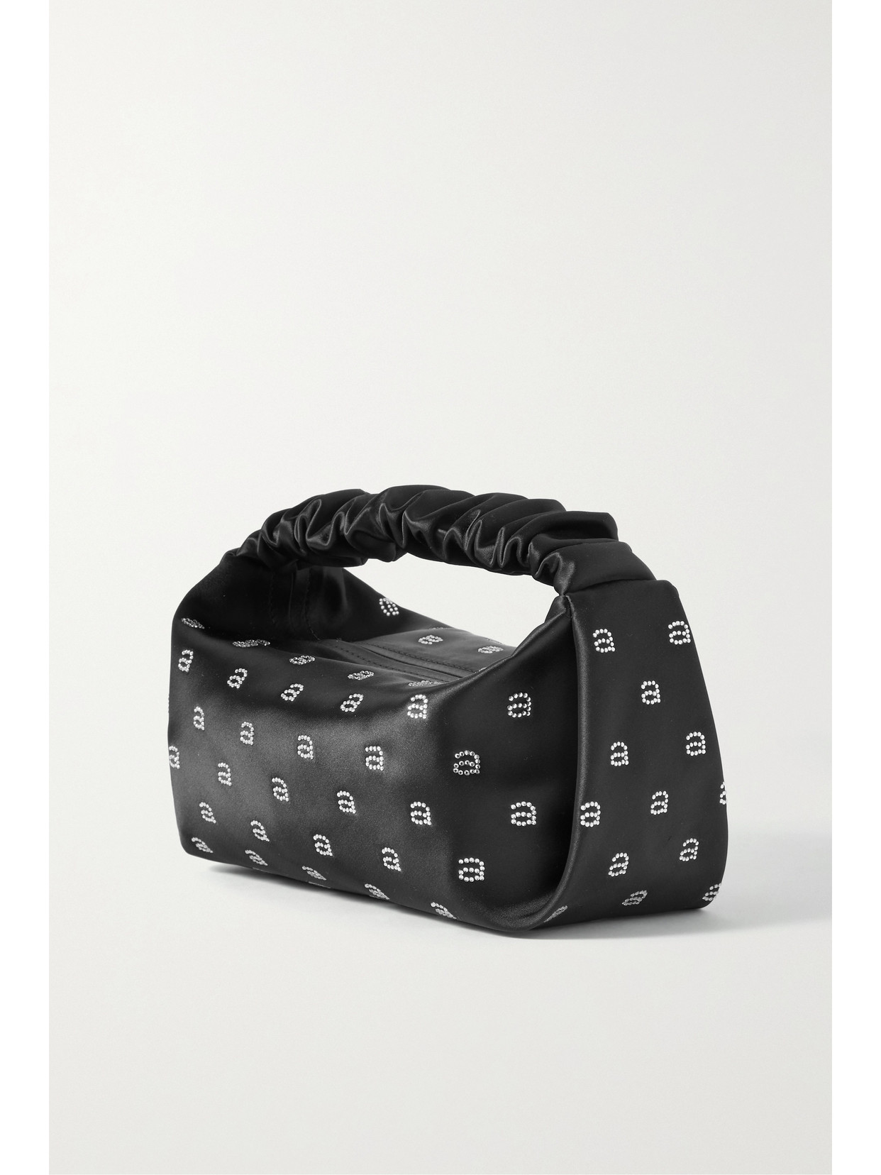 alexander wang scrunchie crystal bag