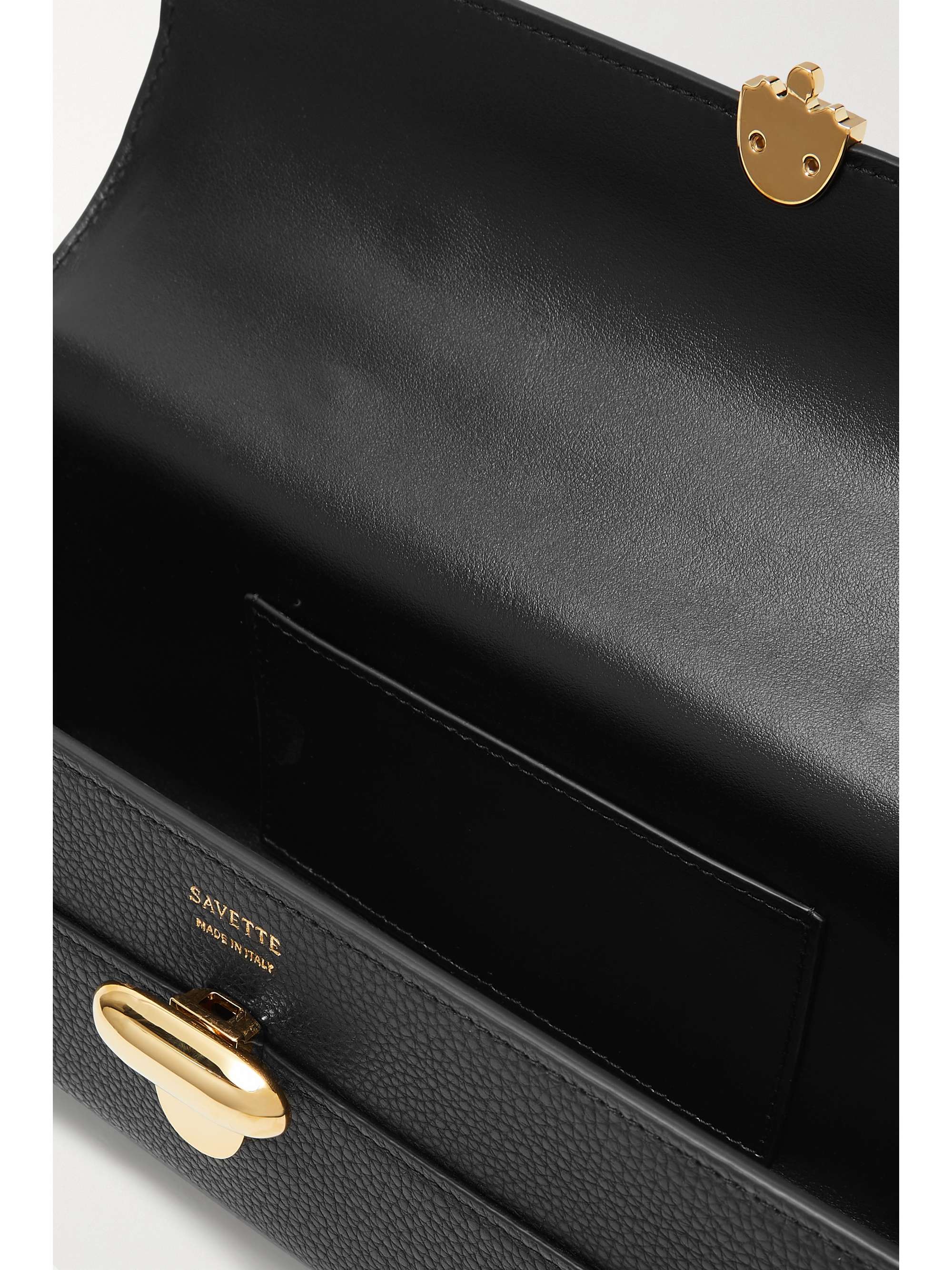SAVETTE Symmetry Pochette leather tote