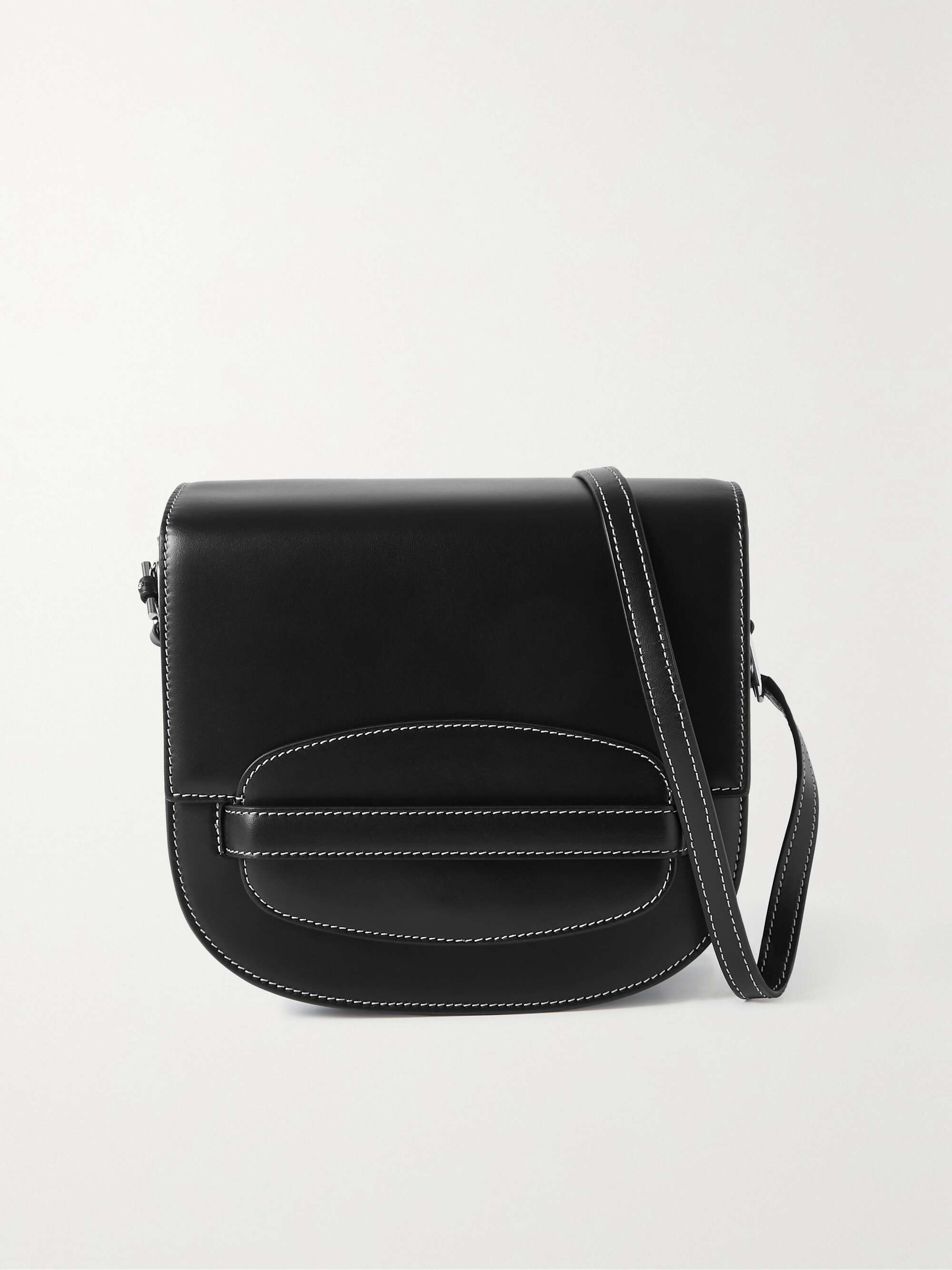 SAVETTE Sport leather shoulder bag | NET-A-PORTER