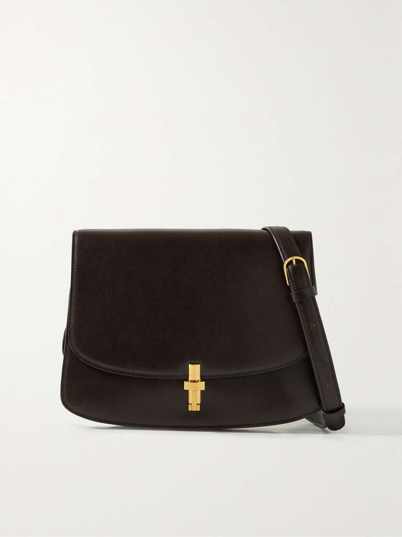 The Row Sofia Leather Shoulder Bag