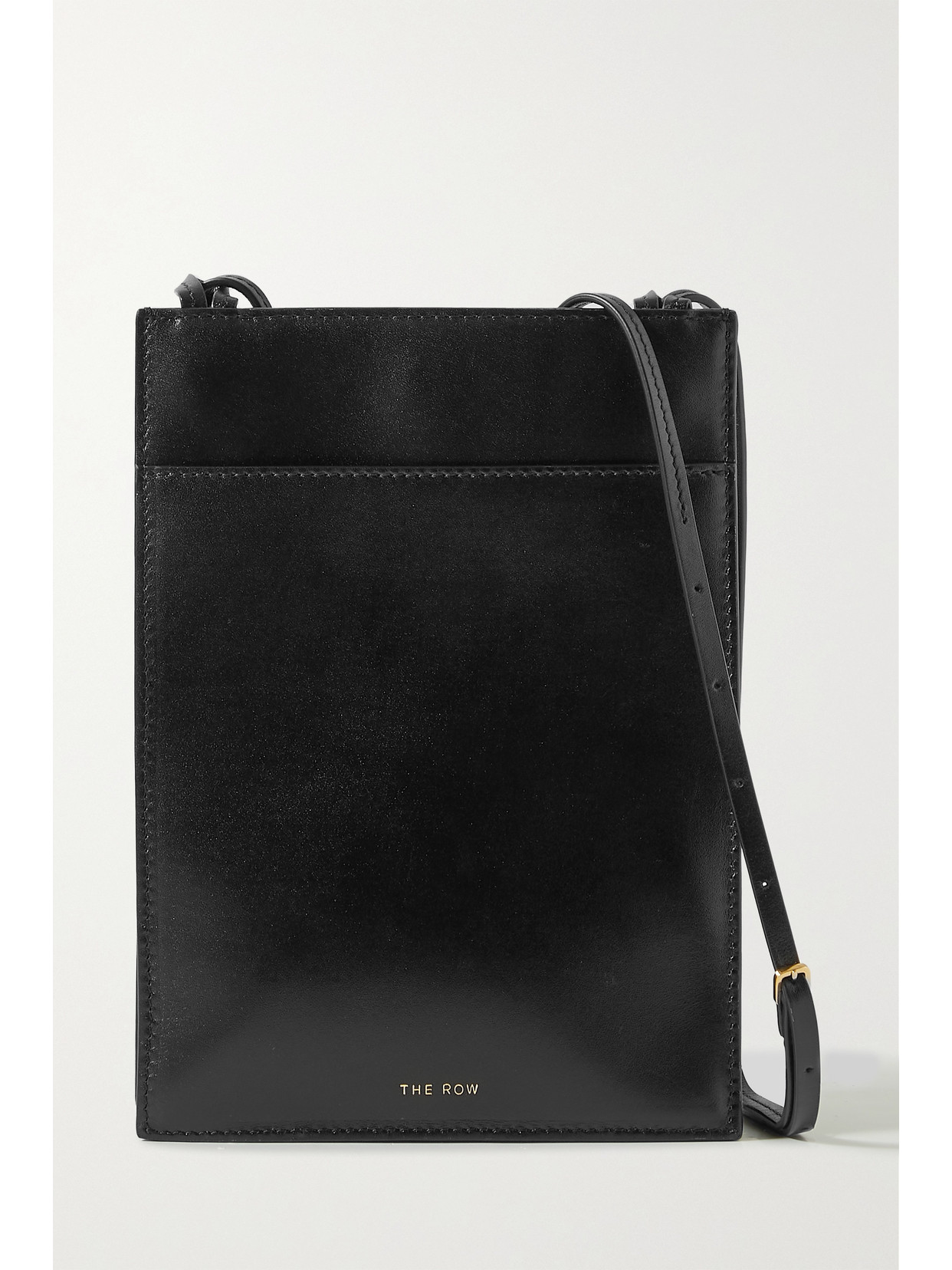 THE ROW DEBEE LEATHER SHOULDER BAG