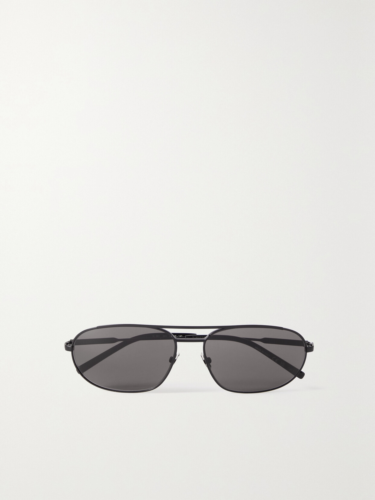 SAINT LAURENT Eyewear - Round-frame Metal Sunglasses - Black 22 Awaiting product image