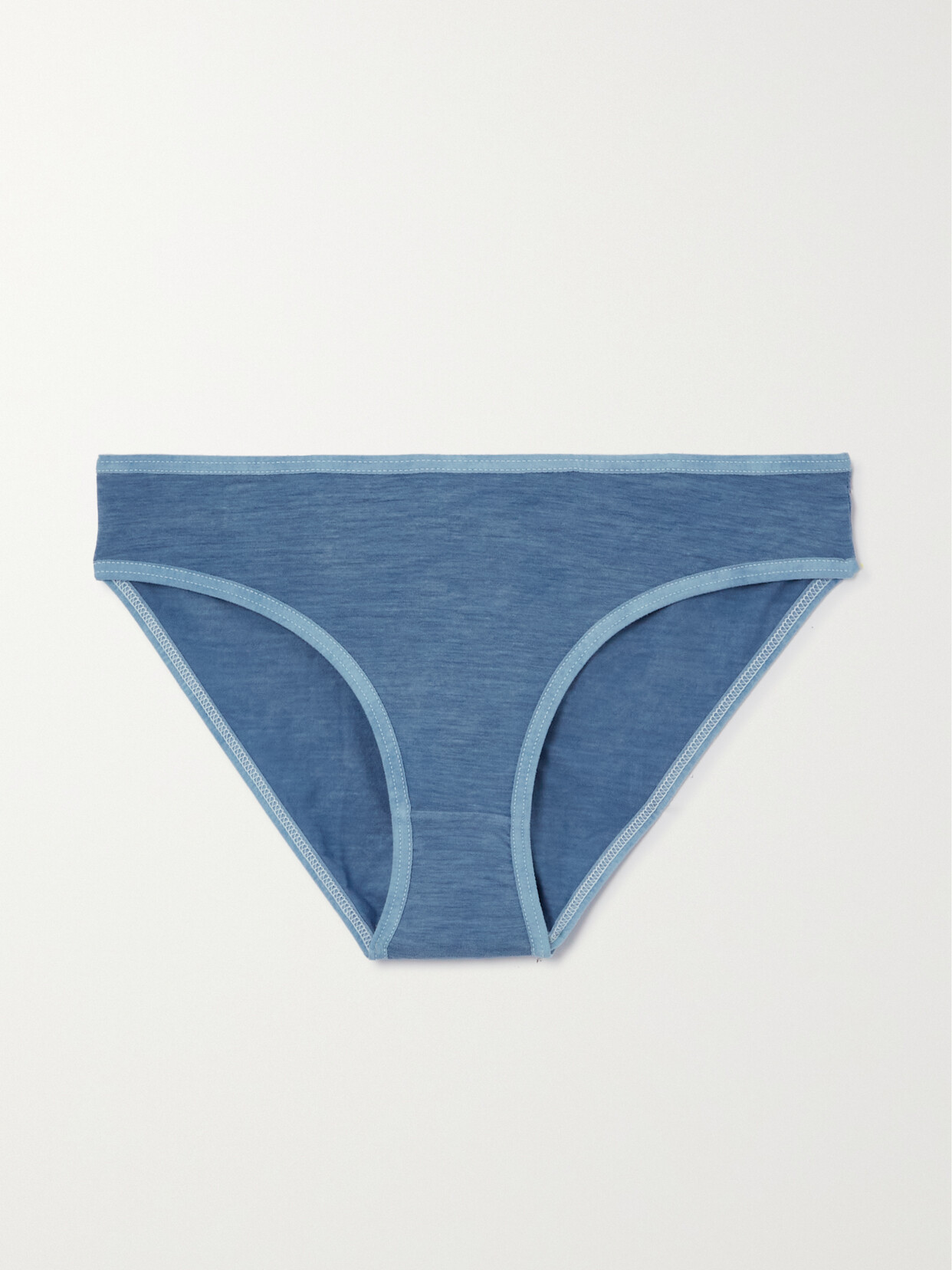 Baserange - Bell Stretch-bamboo Lyocell Briefs - Blue