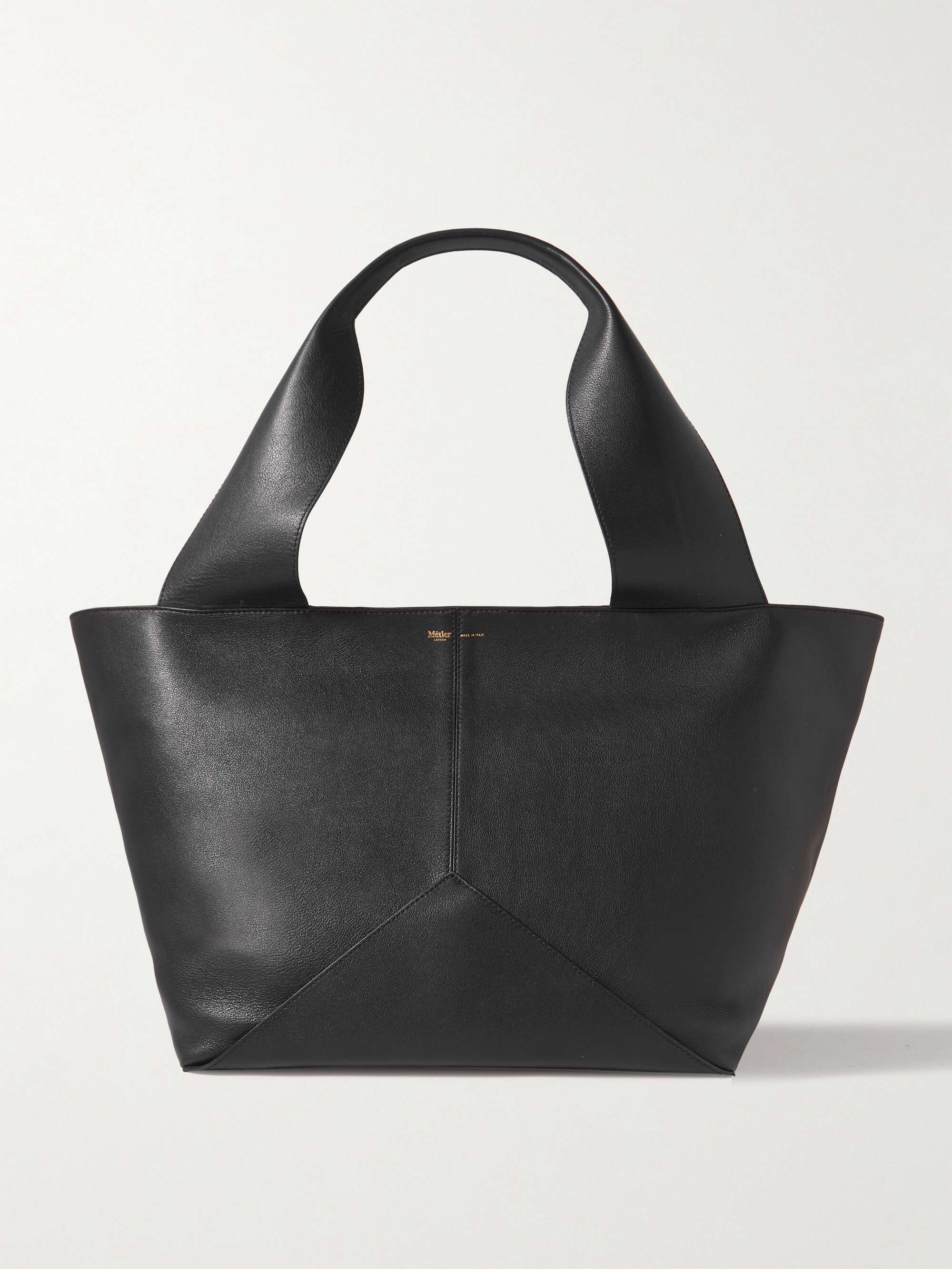 MÉTIER Market Weekend leather tote | NET-A-PORTER