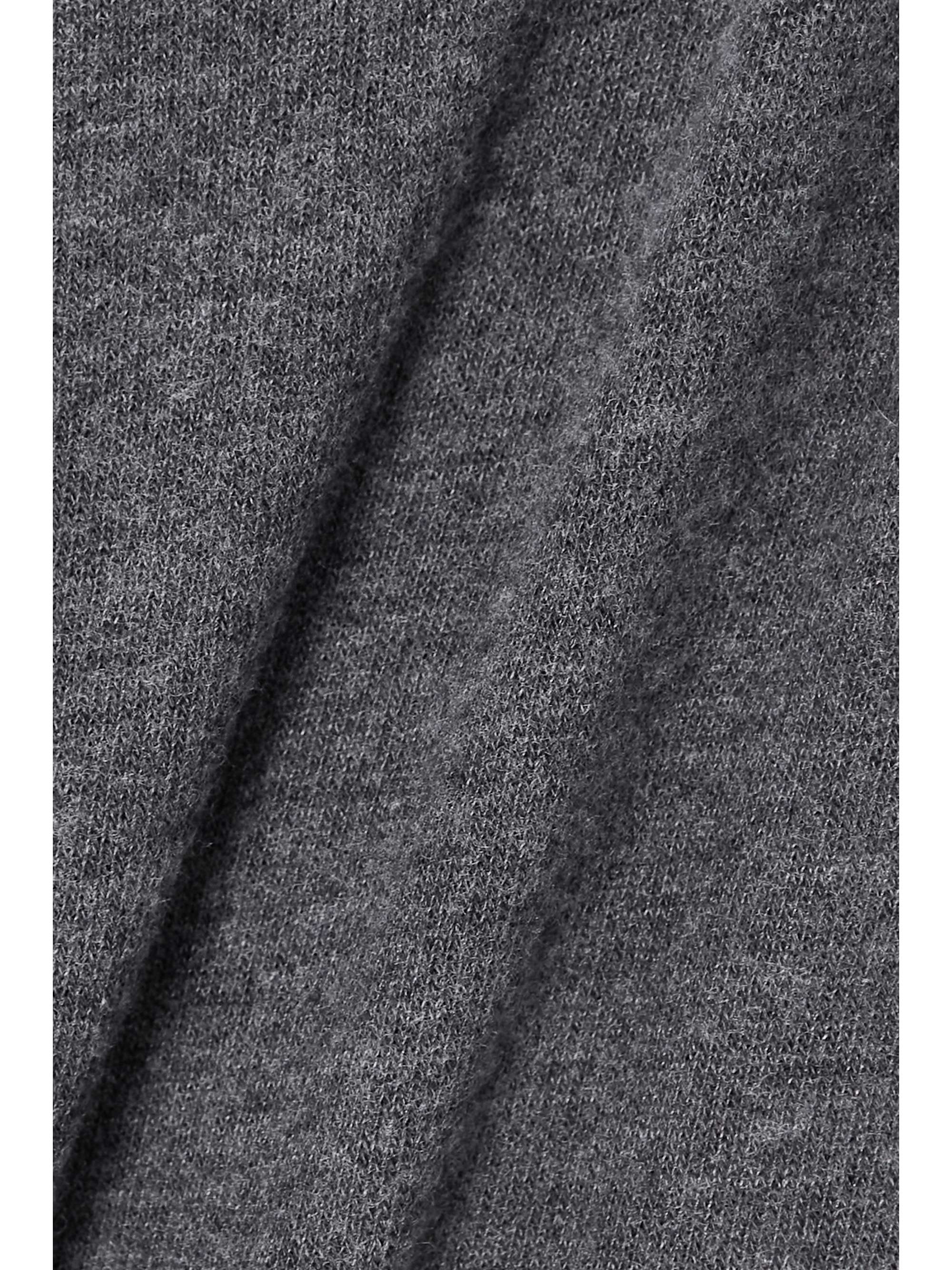 LESET Lauren brushed stretch-knit slim-leg pants