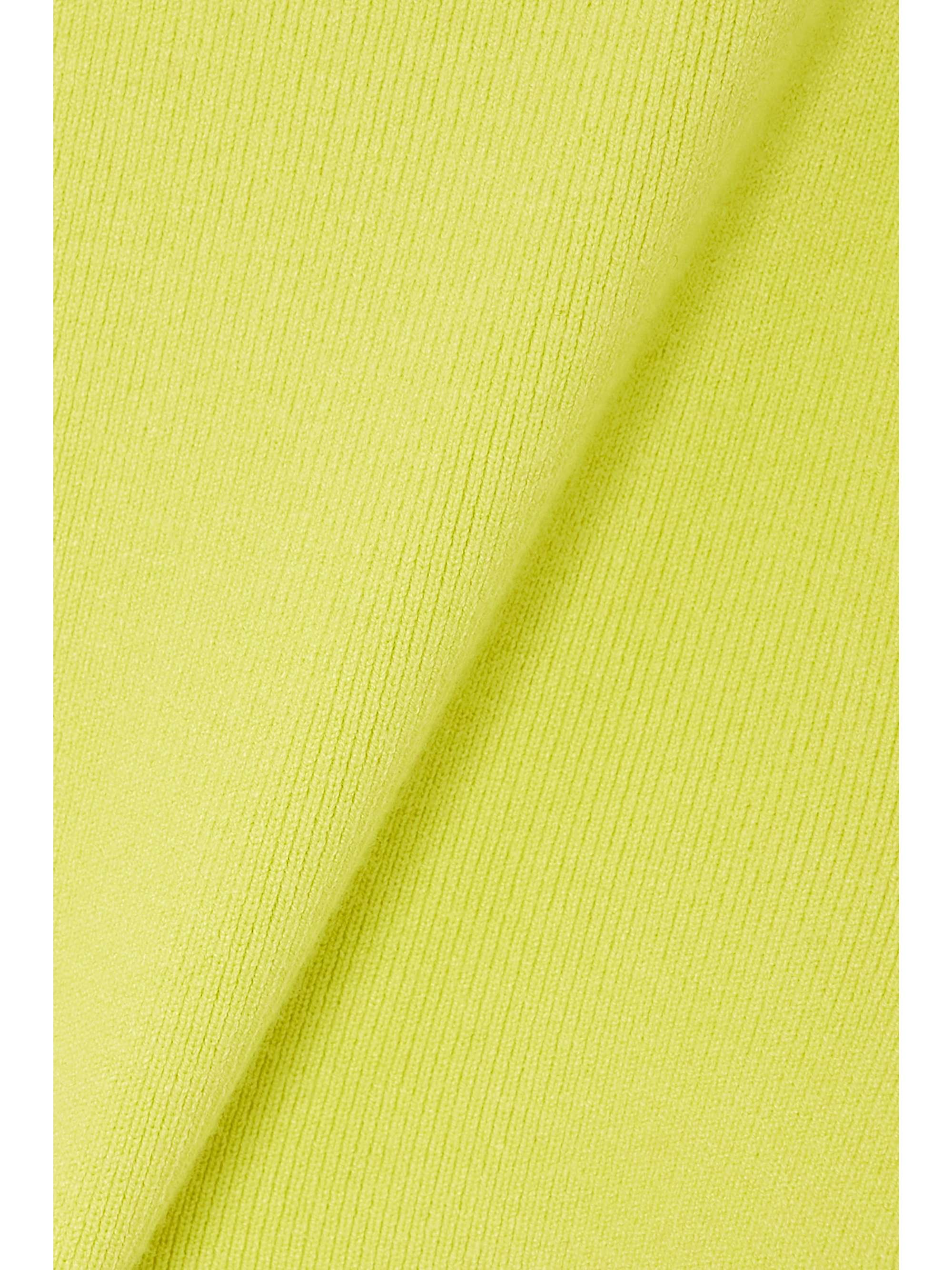 LESET Grace cropped ribbed-knit tank