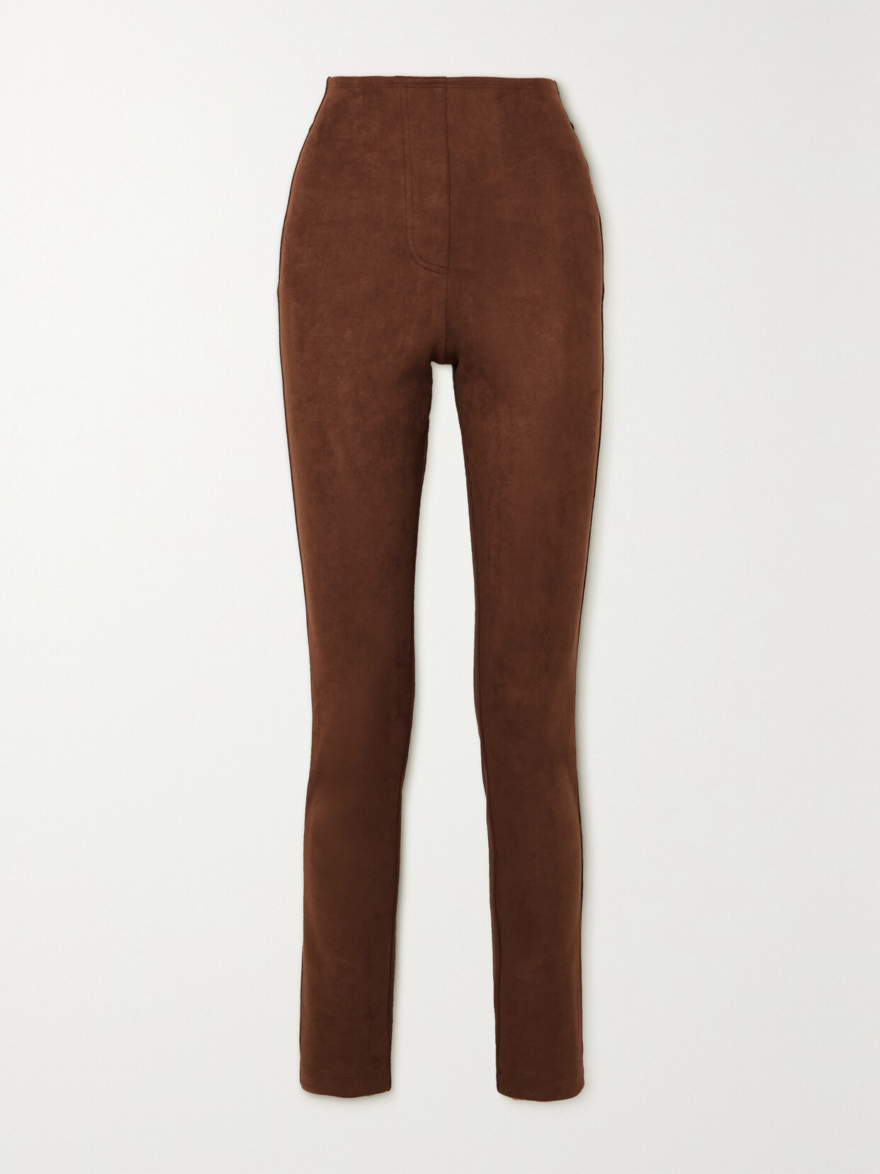 LESET - Gaia Stretch-jersey Leggings - Brown